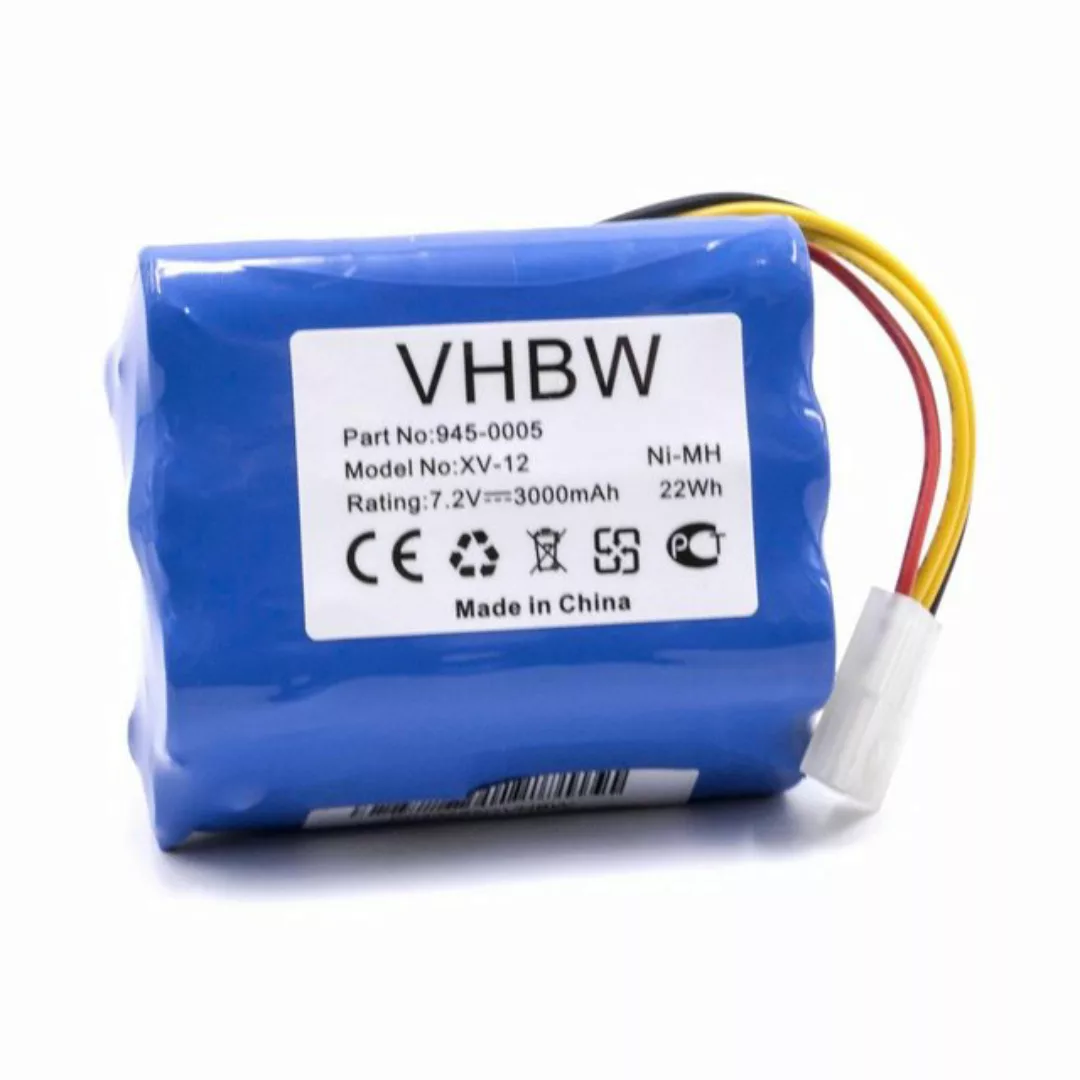 vhbw kompatibel mit Vorwerk VX100 Staubsauger-Akku NiMH 3000 mAh (7,2 V) günstig online kaufen
