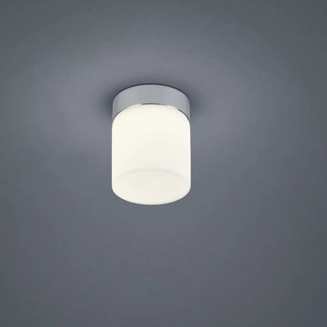 Helestra Keto LED-Deckenleuchte, Zylinder, chrom günstig online kaufen