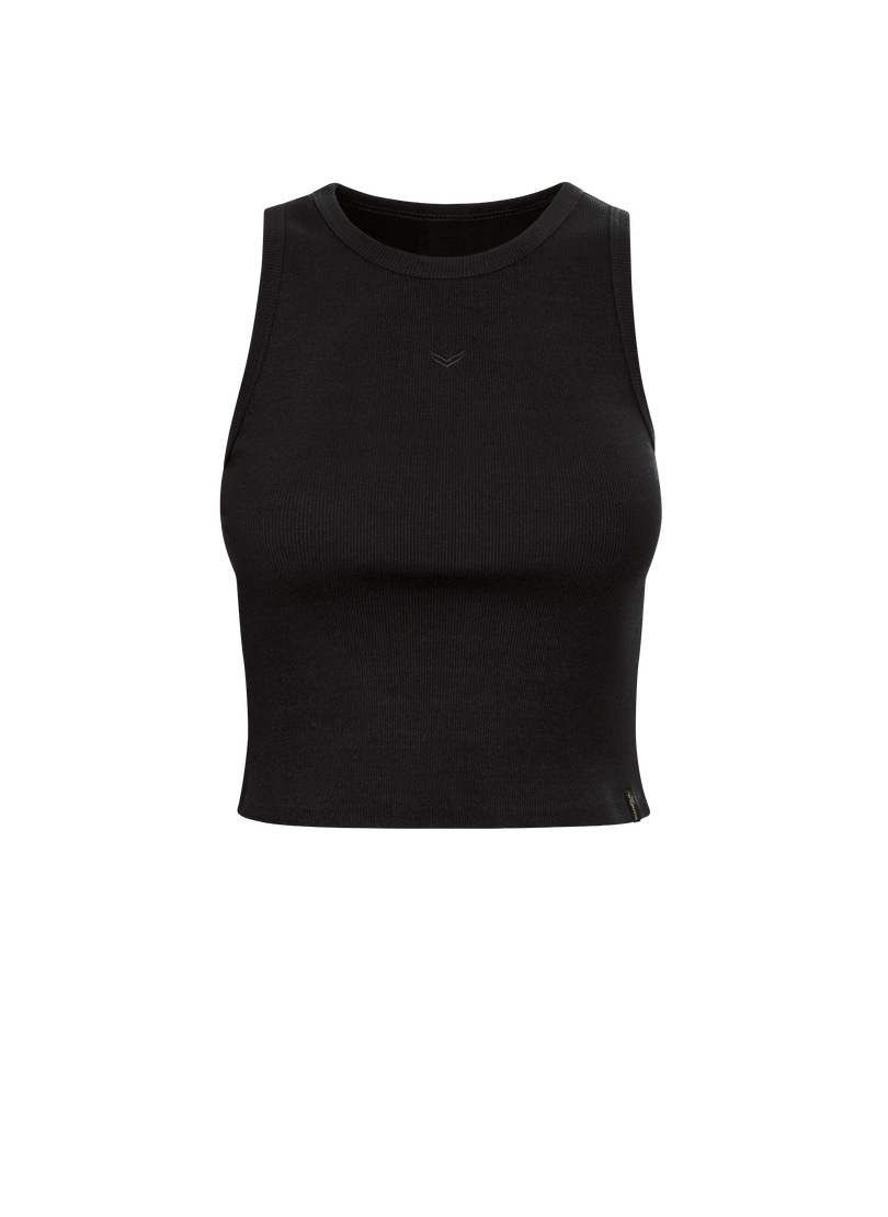 Trigema Crop-Top "TRIGEMA Cropped Top aus elastischem Doppelripp", (1 tlg.) günstig online kaufen