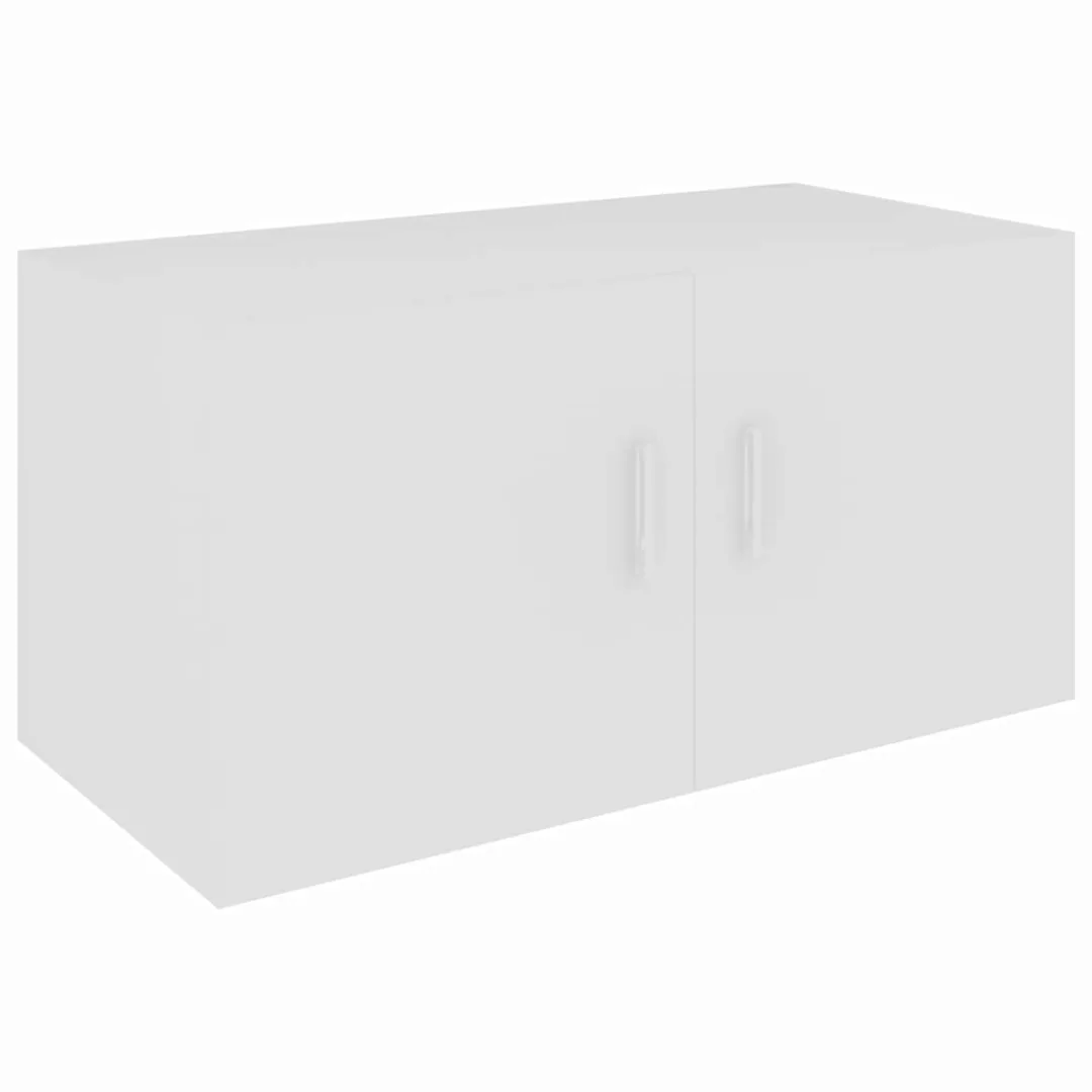 Wandschrank Weiß 80 X 39 X 40 Cm Spanplatte günstig online kaufen