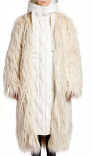 MONCLER 3-in-1-Funktionsmantel Bouregreg Faux Shearling Mantel Parka mit Qu günstig online kaufen