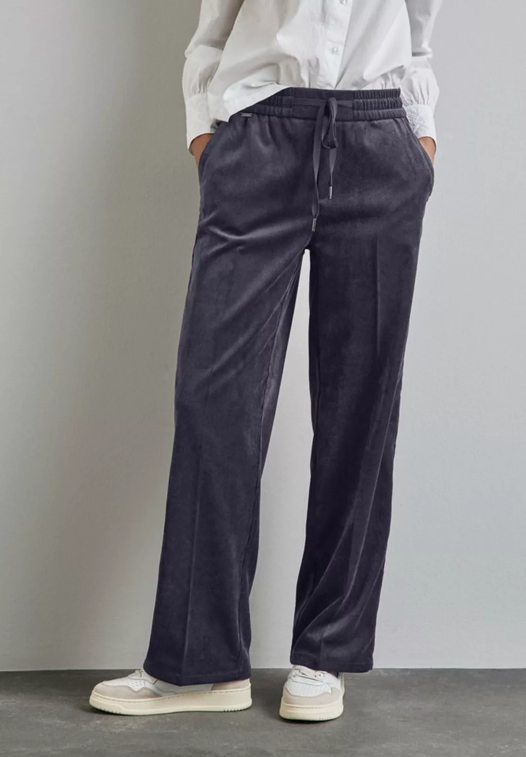 STREET ONE Cordhose High Waist günstig online kaufen