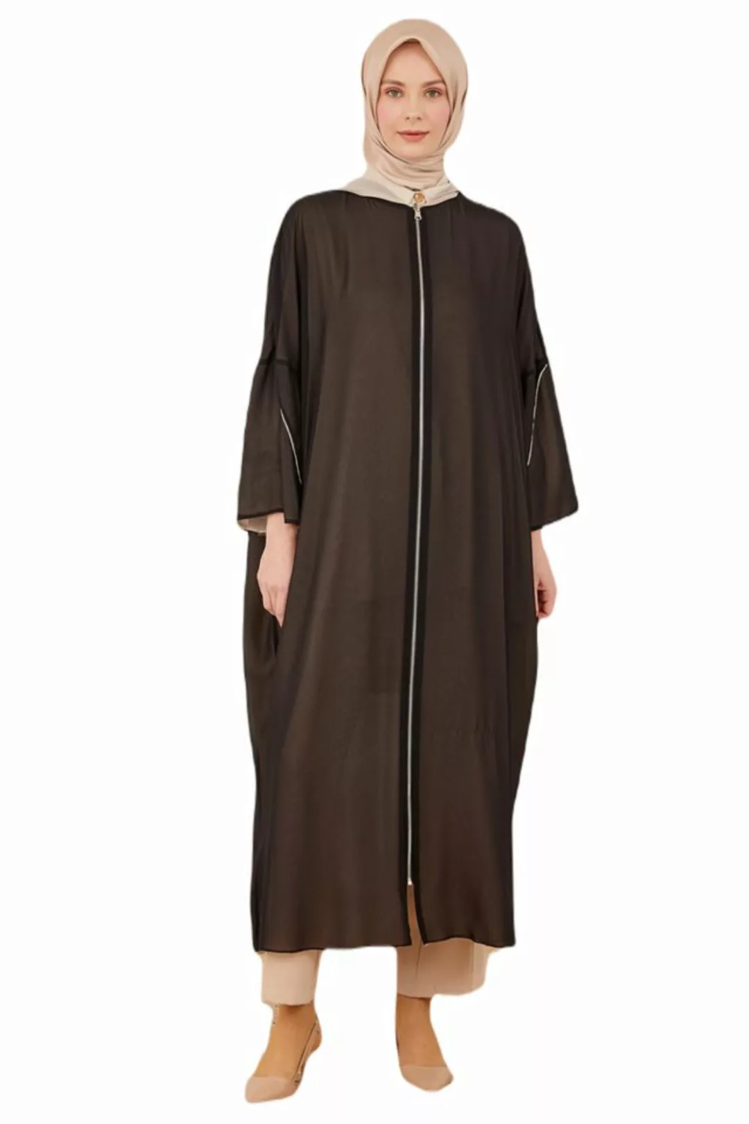 ARMİNE Langjacke Armine Abaya Damen Hochwertiges, Vorne Offenes Abaya Kleid günstig online kaufen