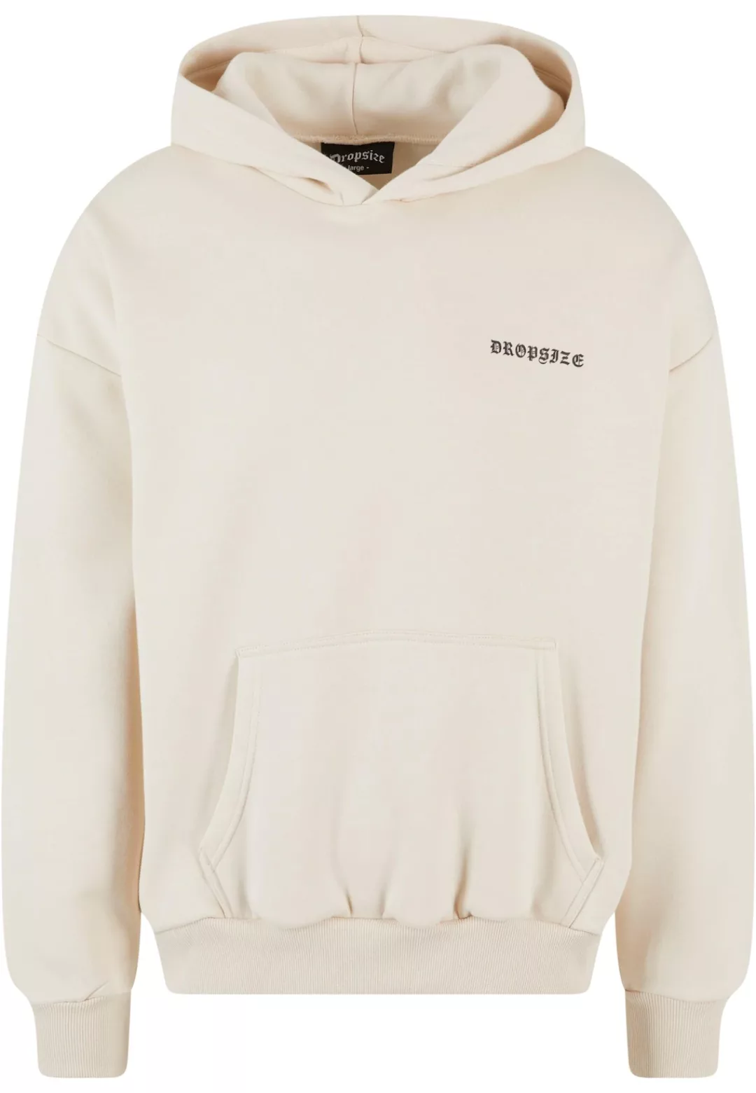 Dropsize Kapuzensweatshirt "Dropsize Herren Heavy Oversize Circle Hoodie" günstig online kaufen