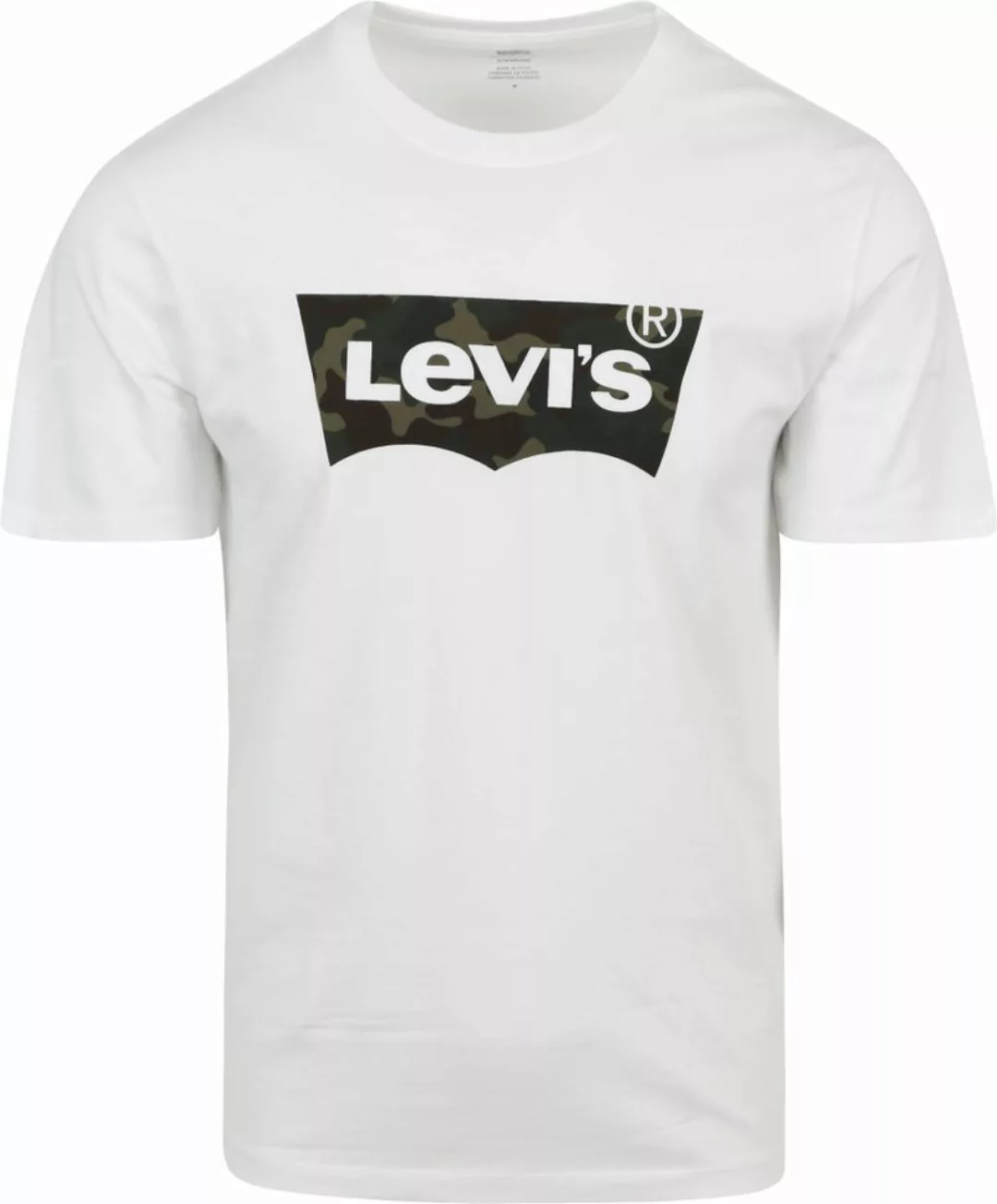 Levi's Original Grafik T-Shirt Weiß - Größe S günstig online kaufen