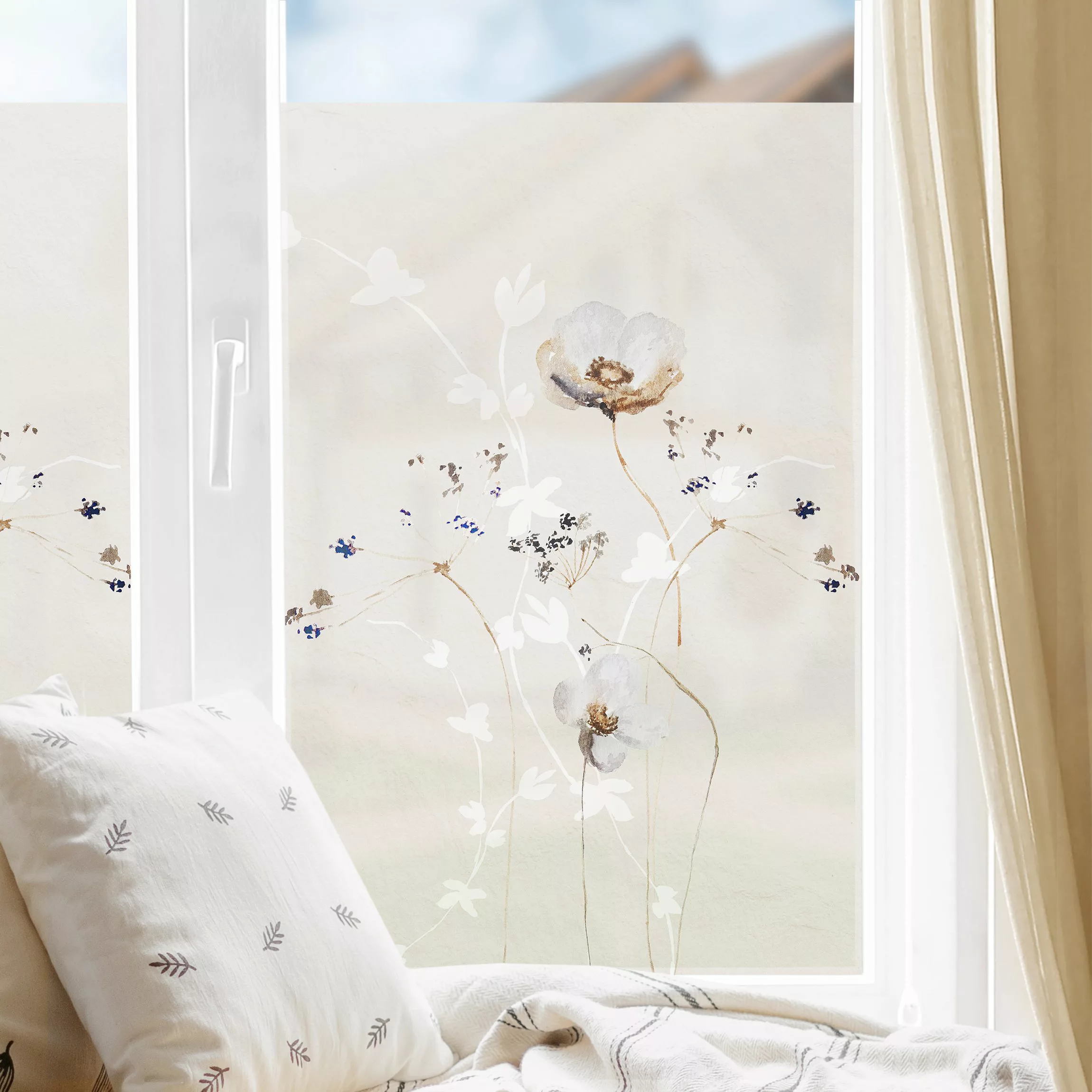 Fensterfolie Japanisches Ikebana günstig online kaufen