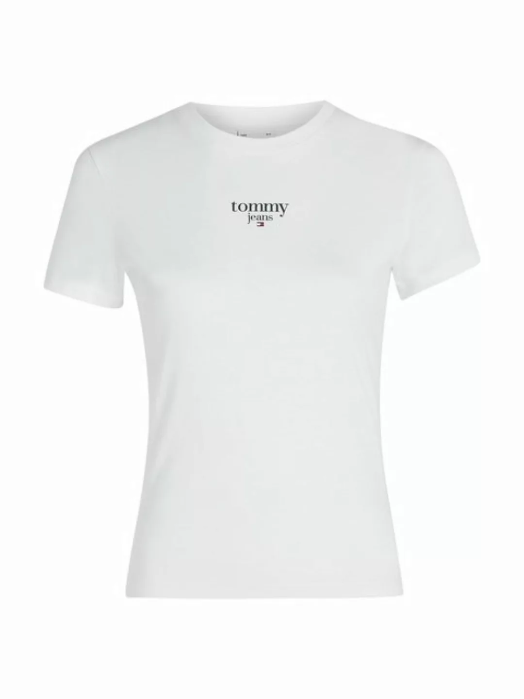 Tommy Jeans Rundhalsshirt TJW SLIM ESSENTIAL LOGO 1 SS EXT mit Tommy Jeans günstig online kaufen