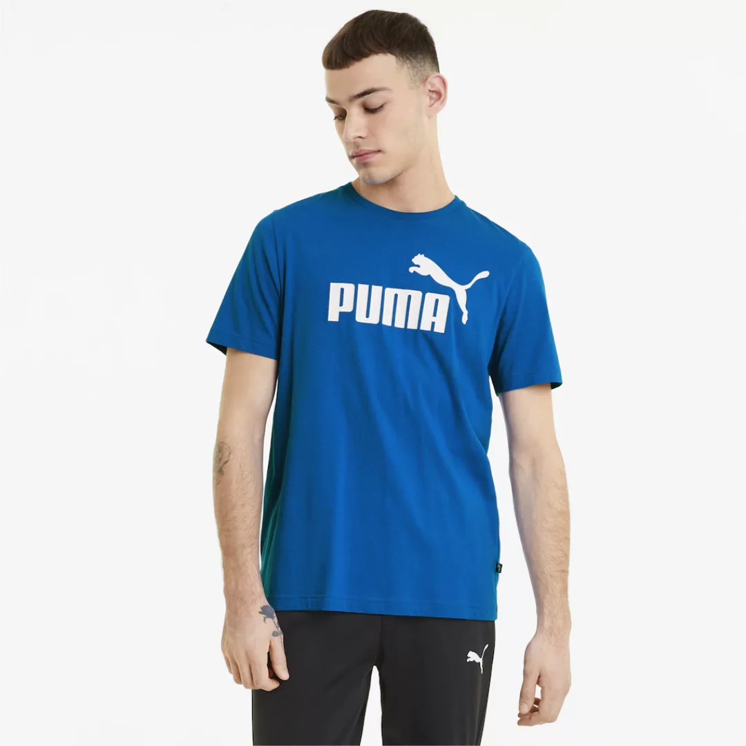 PUMA T-Shirt "Essentials Logo T-Shirt Herren" günstig online kaufen