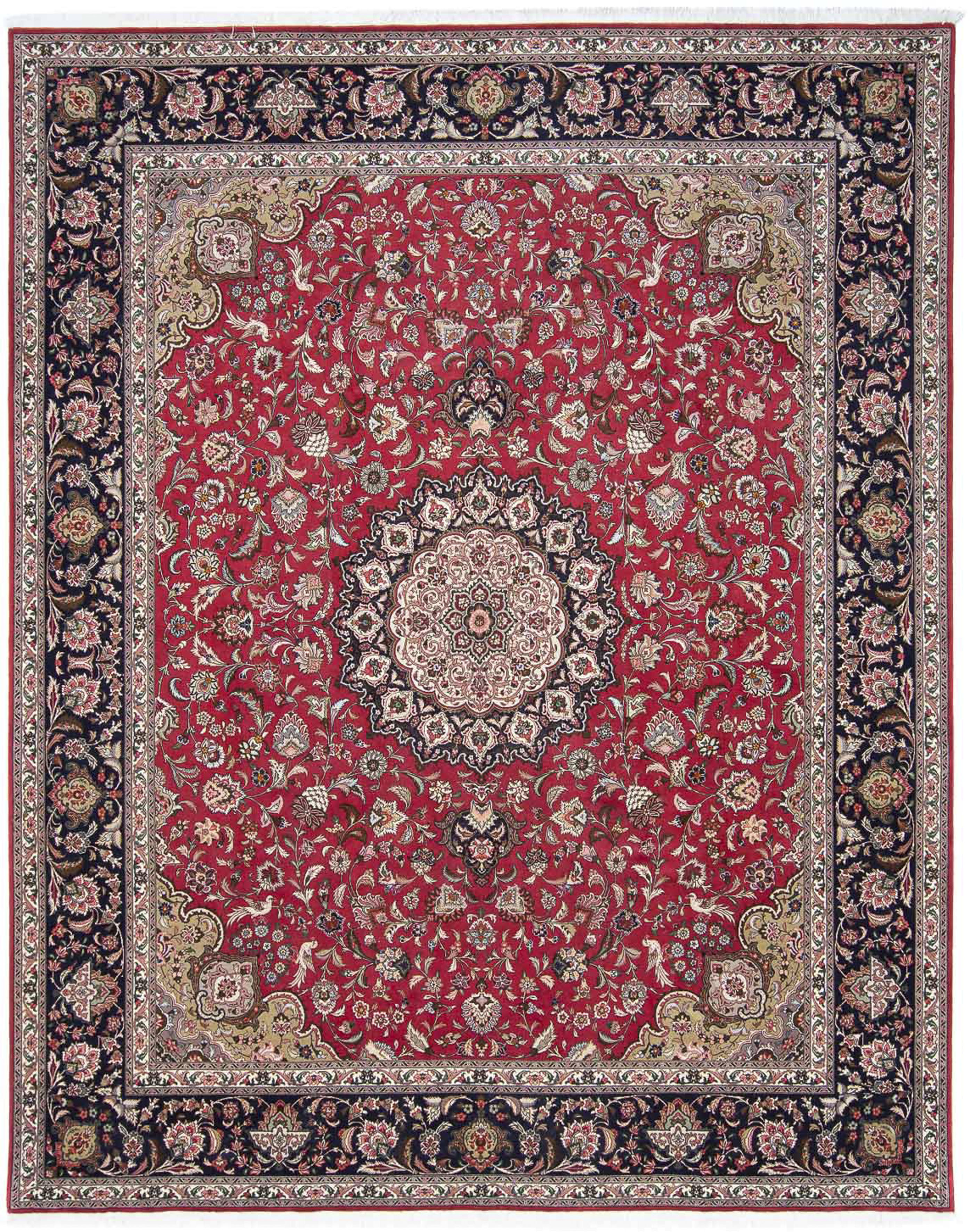 morgenland Orientteppich »Perser - Täbriz - Royal - 307 x 250 cm - rot«, re günstig online kaufen