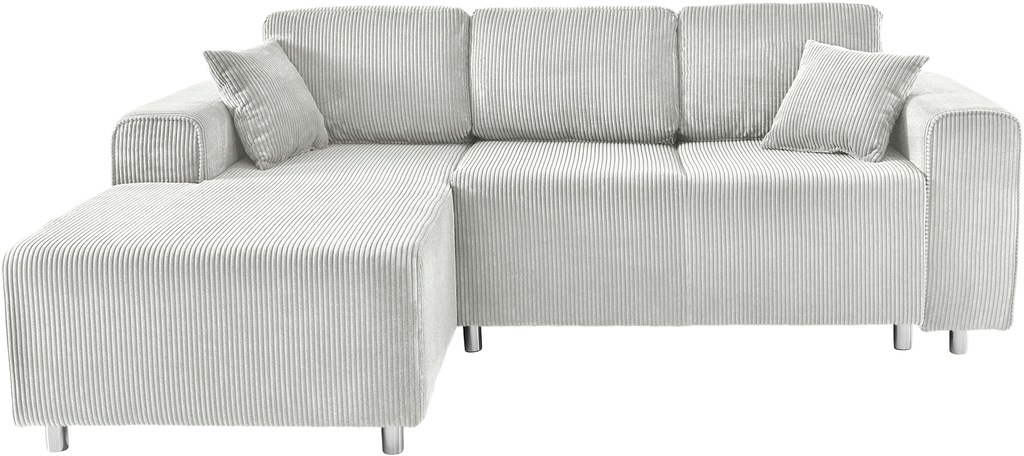 Home affaire Ecksofa »Györ«, L-Form, wahlweise mit Bettfunktion und Bettkas günstig online kaufen
