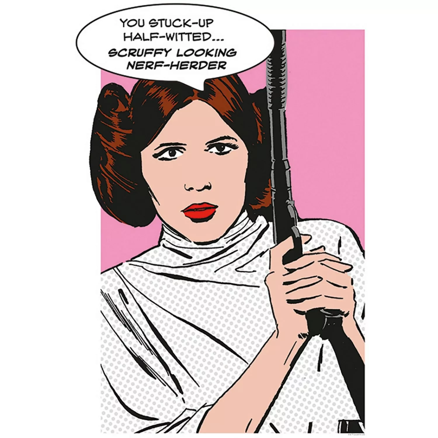 Komar Wandbild Star Wars Leia 50 x 70 cm günstig online kaufen