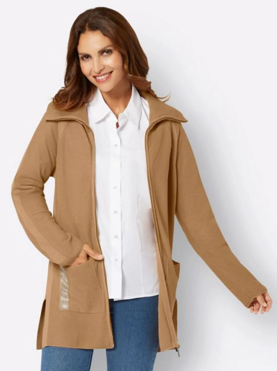 Witt Strickjacke Long-Strickjacke günstig online kaufen