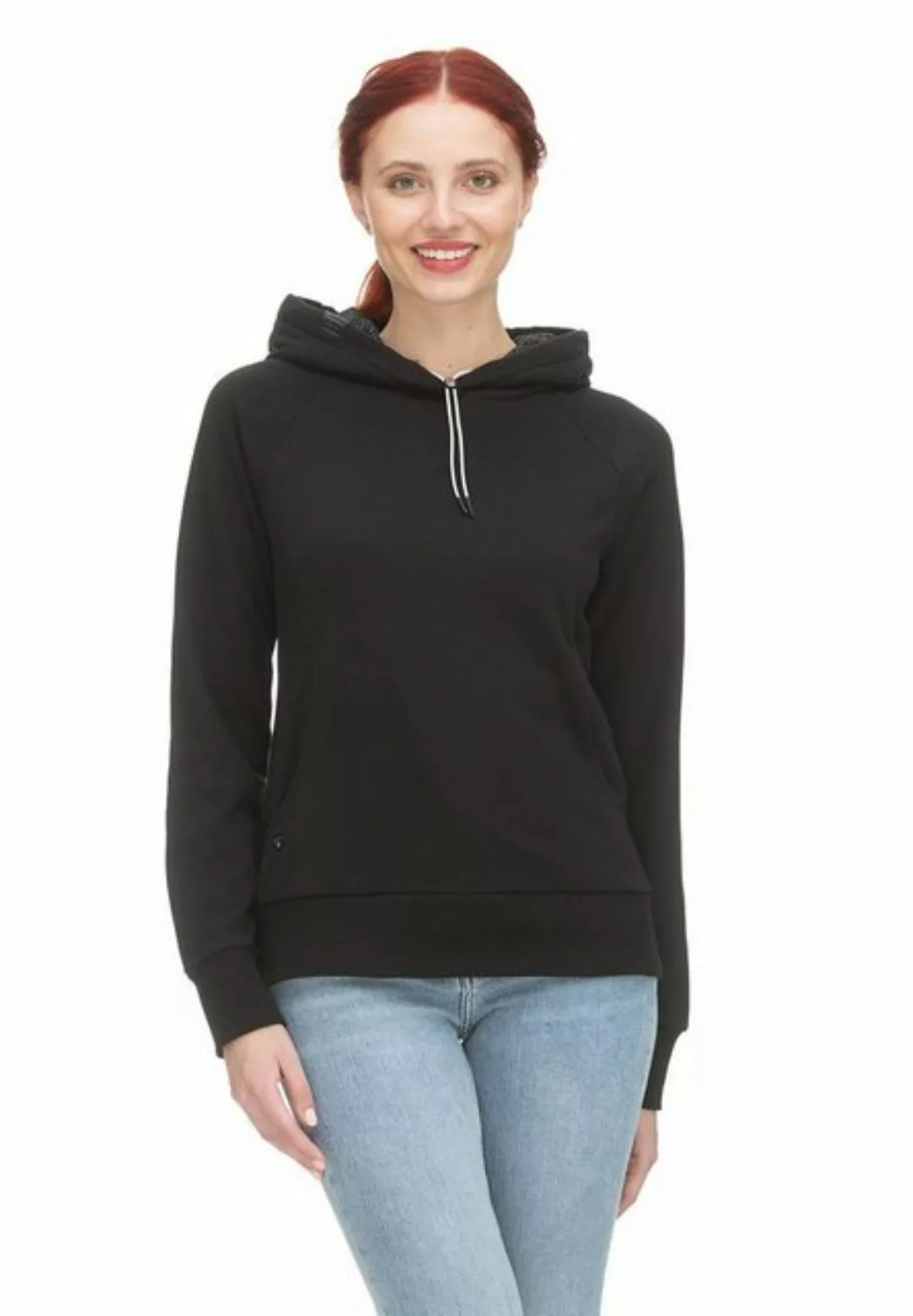 Ragwear Sweater Ragwear Damen Sweater ANWEN 2311-30014 Black 1010 Schwarz günstig online kaufen