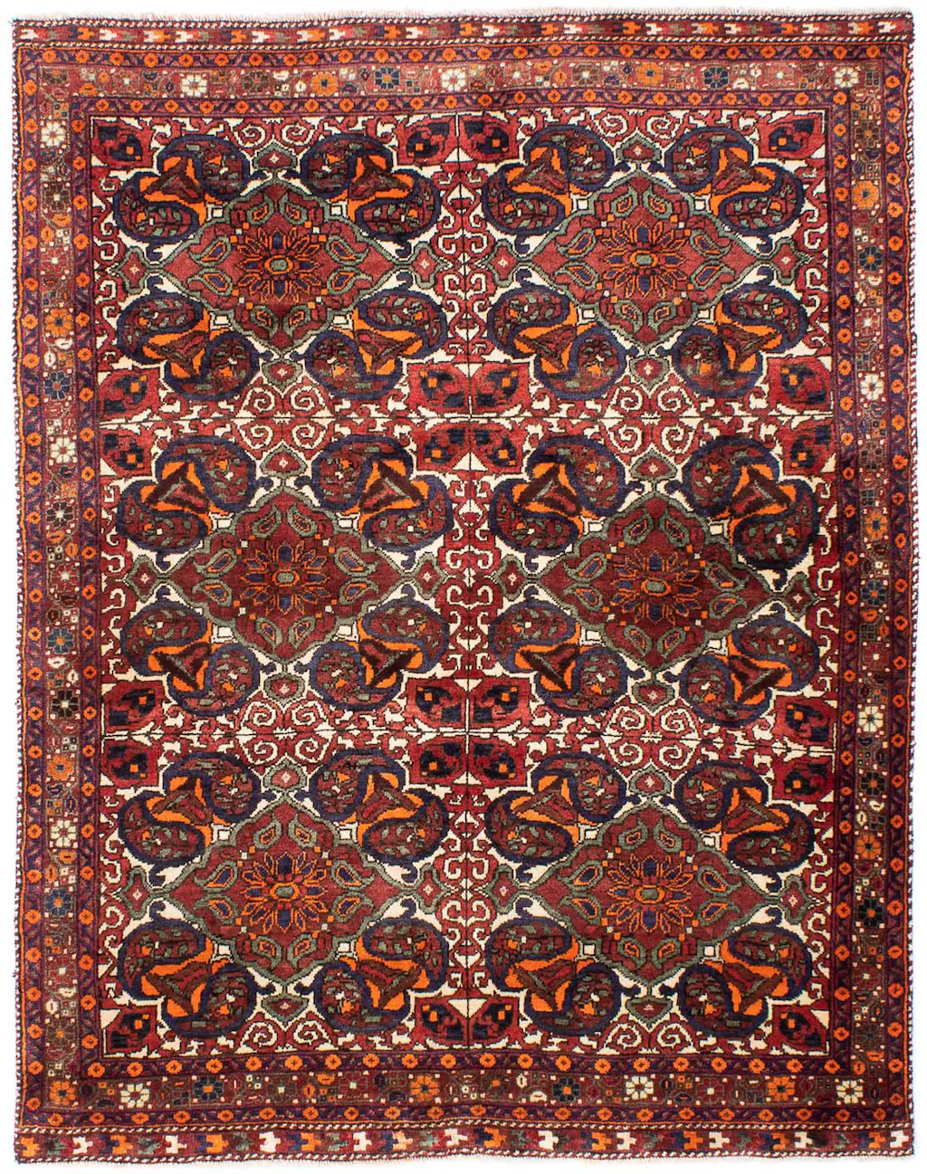 morgenland Orientteppich »Perser - Nomadic - 198 x 150 cm - mehrfarbig«, re günstig online kaufen