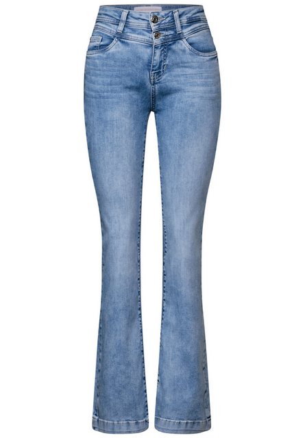 STREET ONE Slim-fit-Jeans, High Waist günstig online kaufen