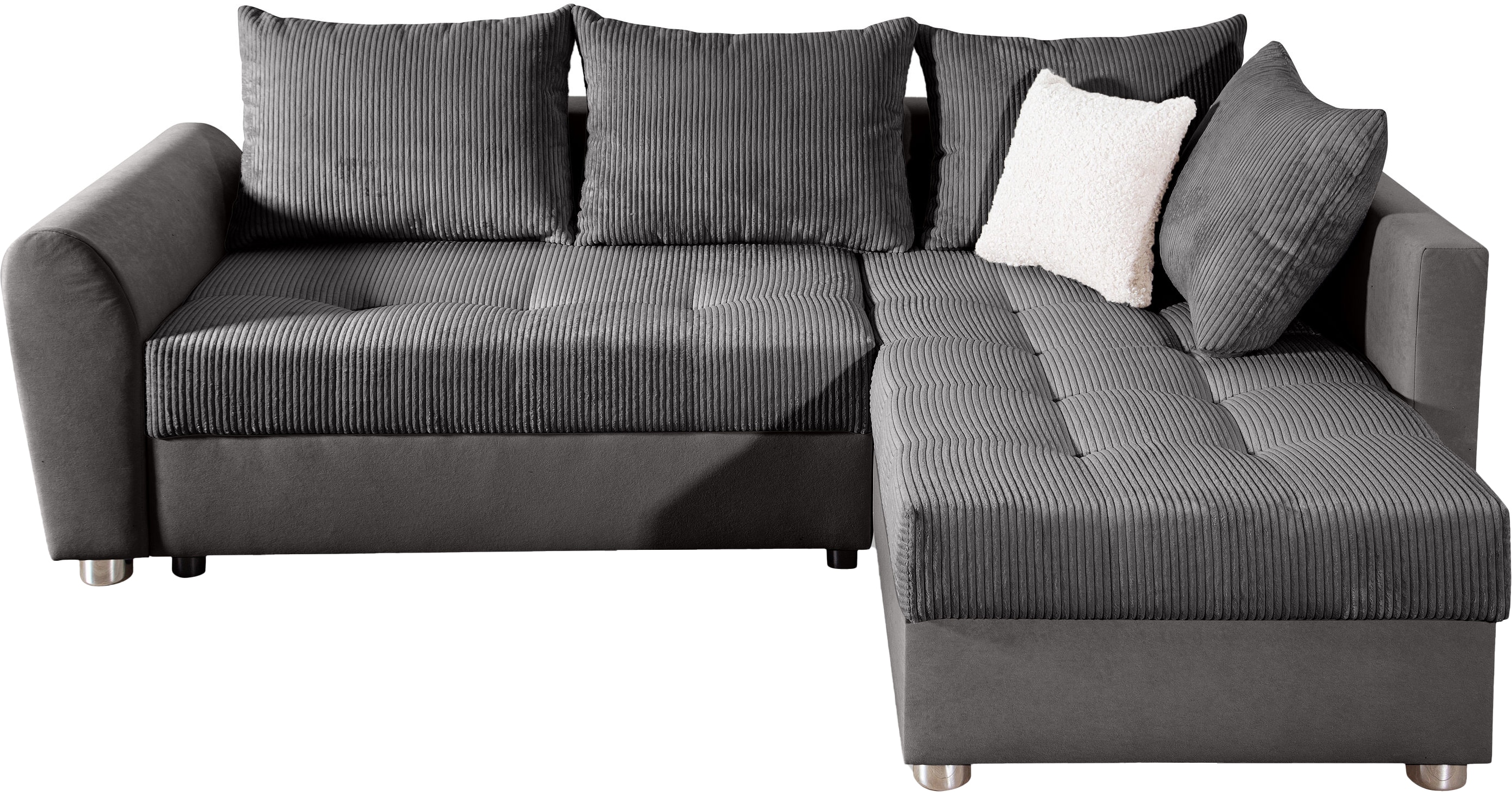 COLLECTION AB Ecksofa »Jana L-Form«, inkl. Bettfunktion,Bettkasten und Bonn günstig online kaufen