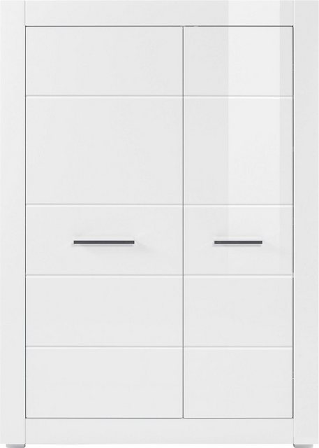 INOSIGN Stauraumschrank "BIANCO", Höhe 142 cm günstig online kaufen