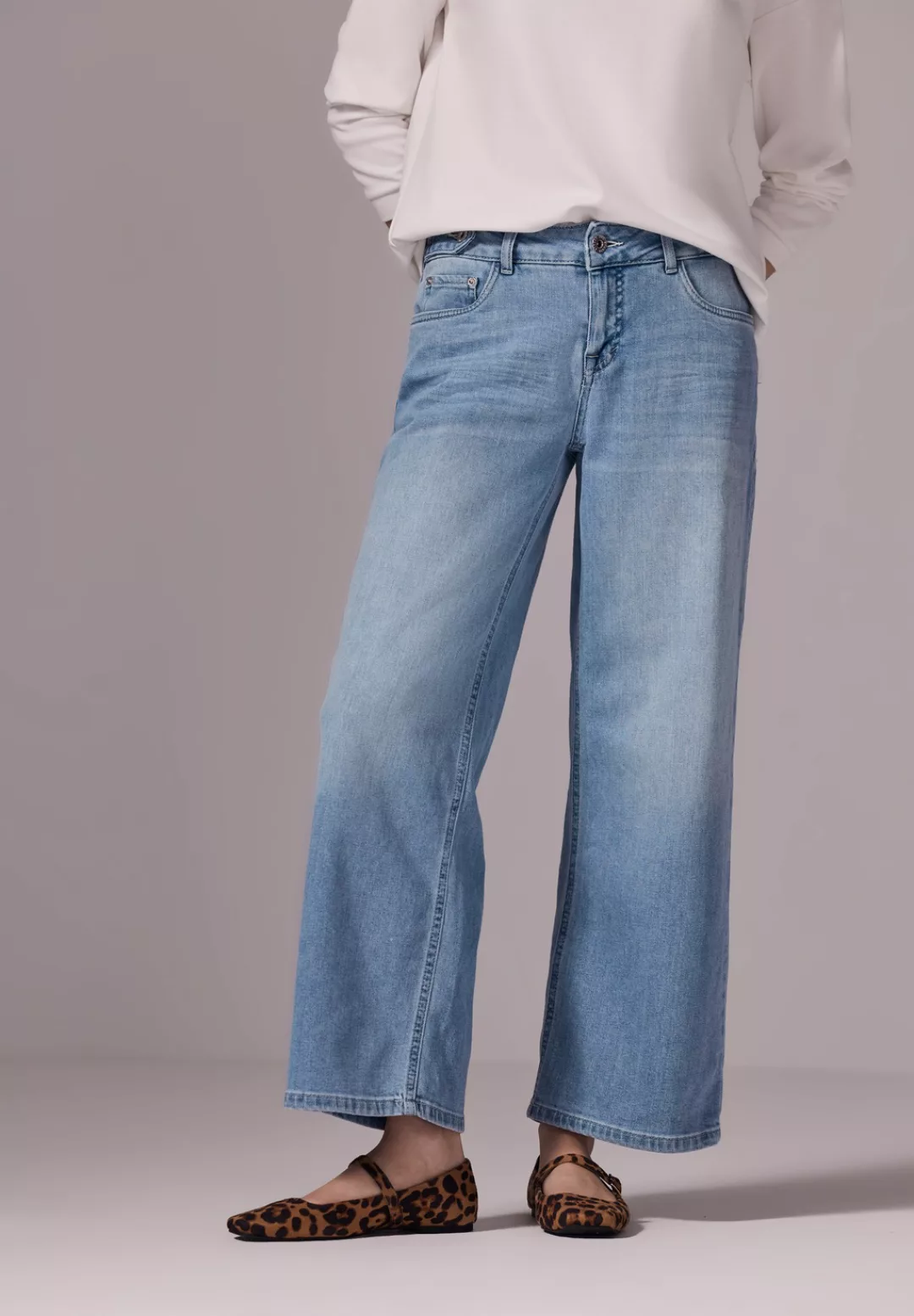 STREET ONE STUDIO Comfort-fit-Jeans, Middle Waist günstig online kaufen