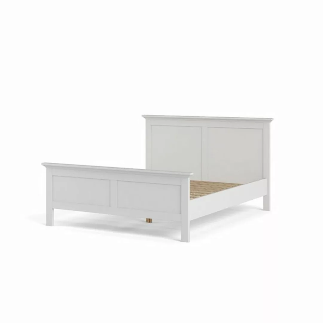 ebuy24 Bett Venedig Bett Doppelbett 160x200 cm, weiss. (1-tlg) günstig online kaufen