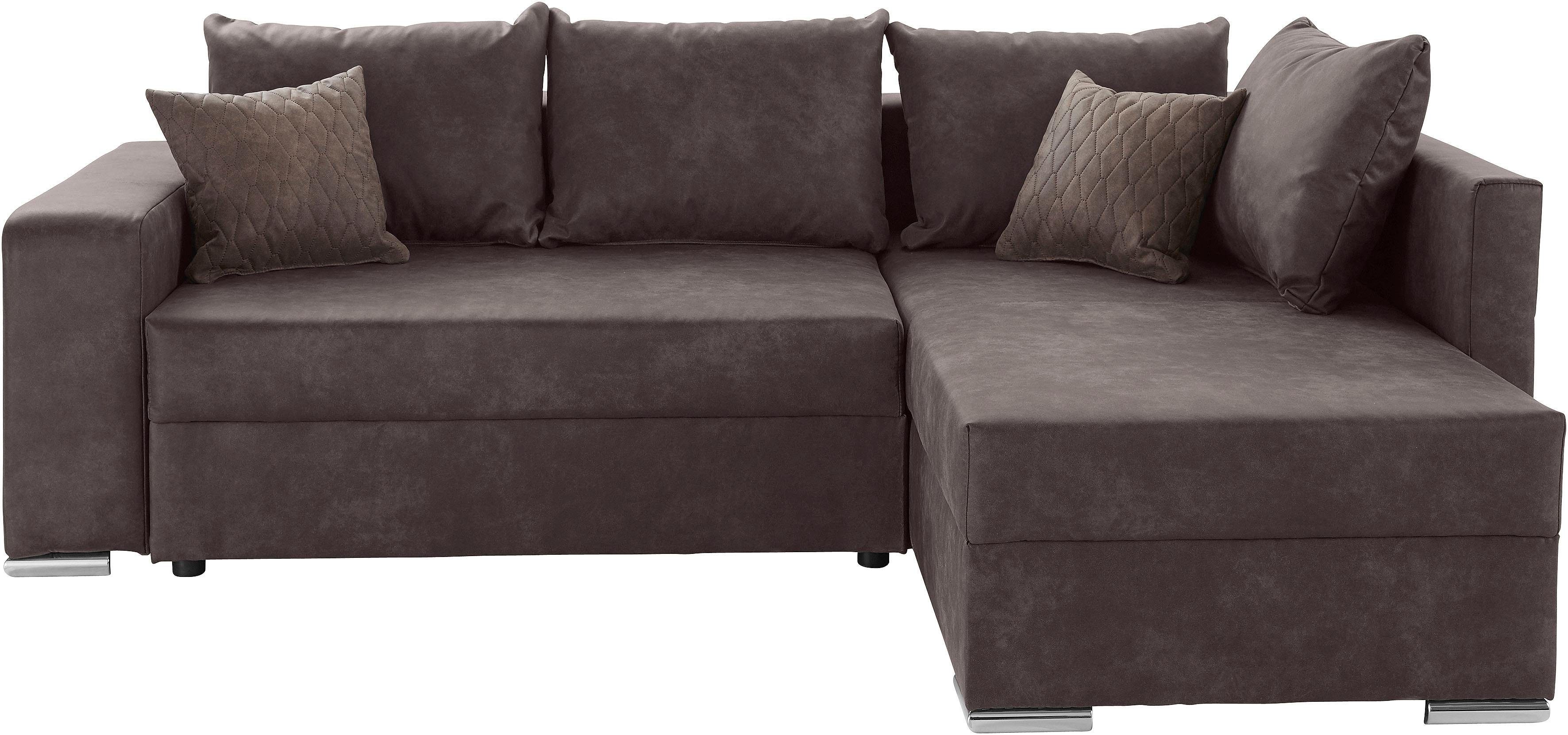 COLLECTION AB Ecksofa "John L-Form", inklusive Bettfunktion und Bettkasten günstig online kaufen