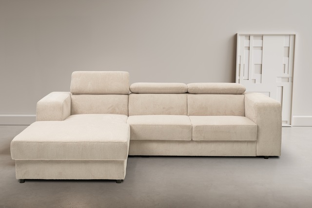 WERK2 Ecksofa "Cherry, modernes Sofa mit Komfortfunktionen, Breite 270cm, L günstig online kaufen