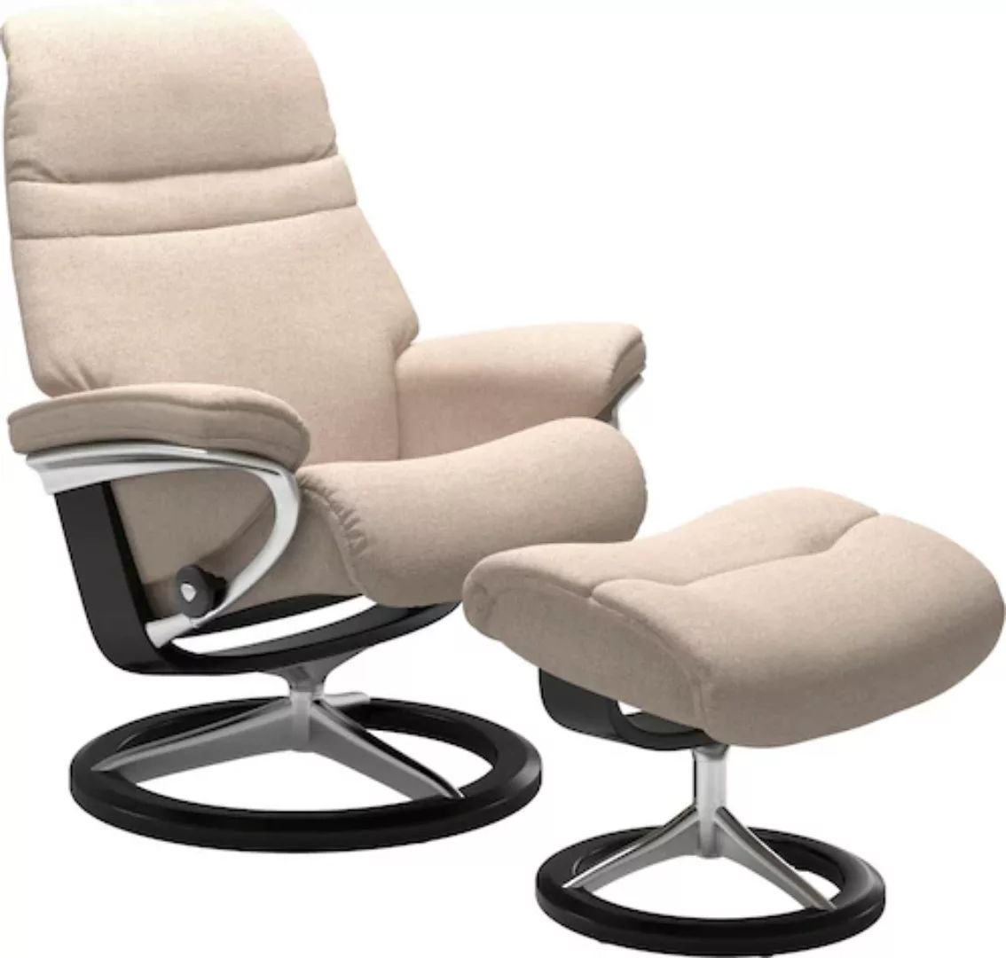 Stressless® Relaxsessel »Sunrise«, (Set, Relaxsessel mit Hocker), mit Signa günstig online kaufen