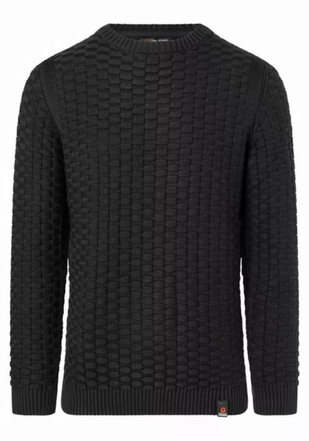 TIMEZONE Strickpullover Strickpullover Rundhals 3D Muster Regular Fit 8026 günstig online kaufen