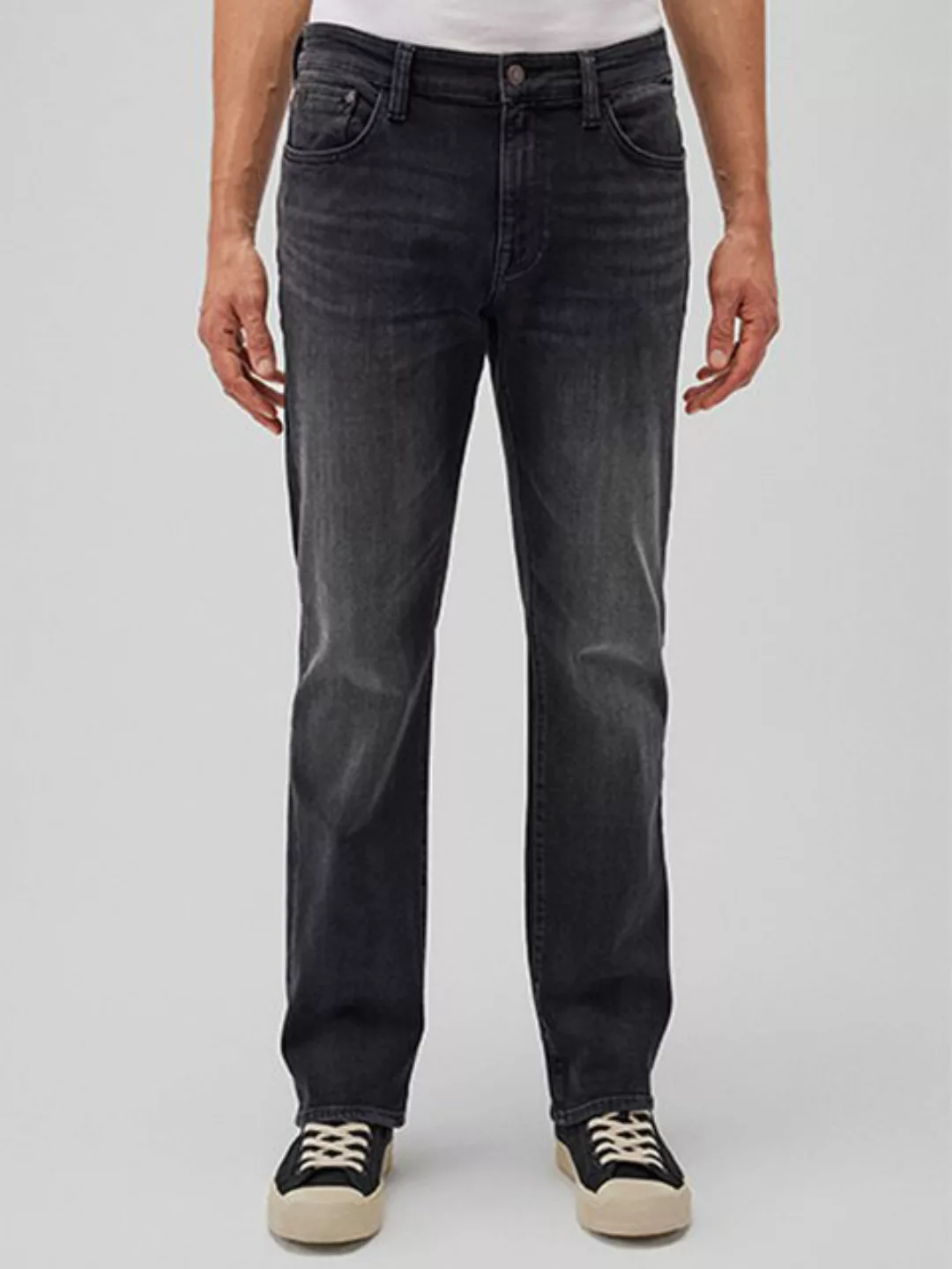 Mavi Regular-fit-Jeans Jeans Straight Leg Dunkle Waschung 5-Pocket MARTIN, günstig online kaufen