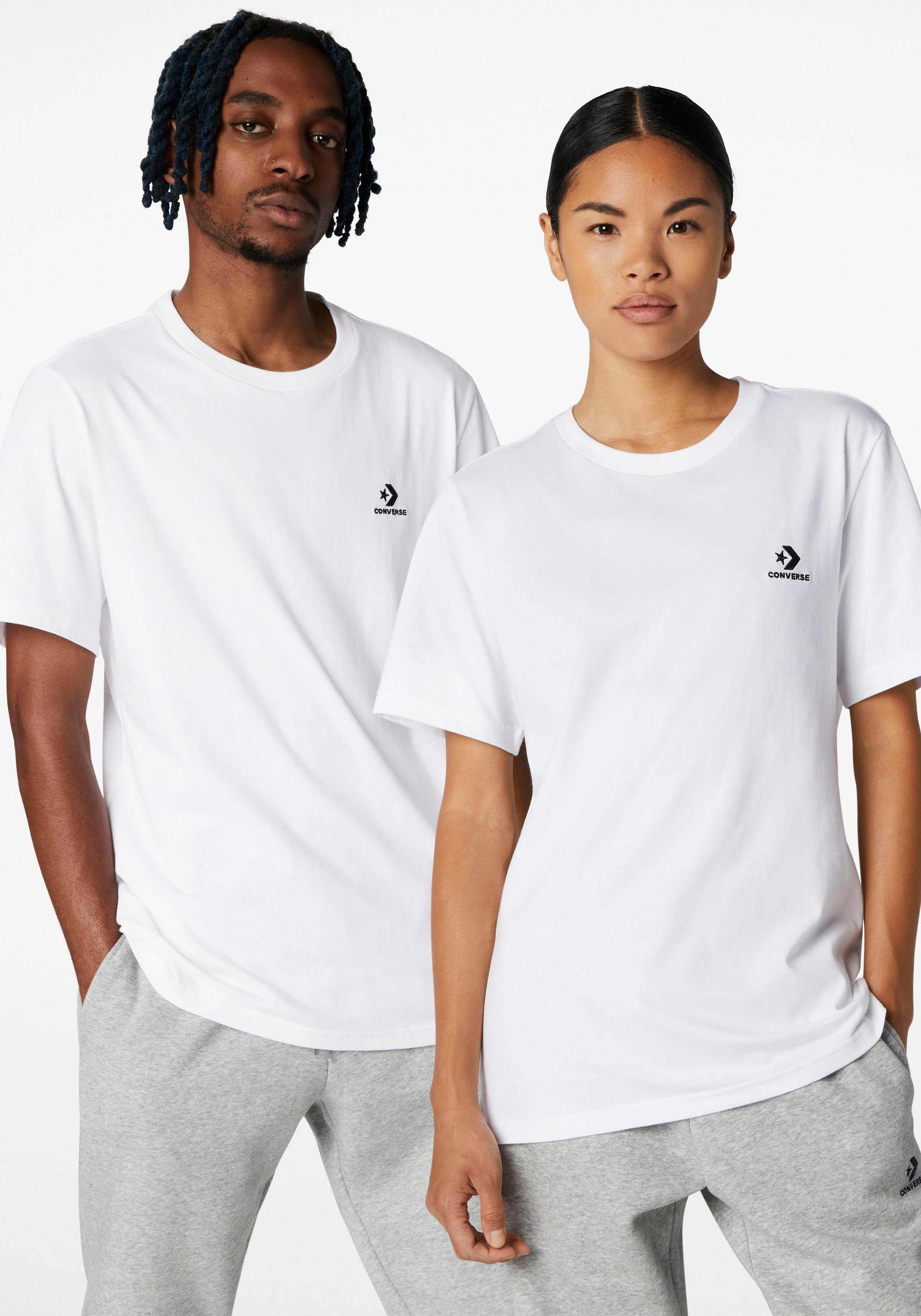 Converse T-Shirt GO-TO EMBROIDERED STAR CHEVRON günstig online kaufen