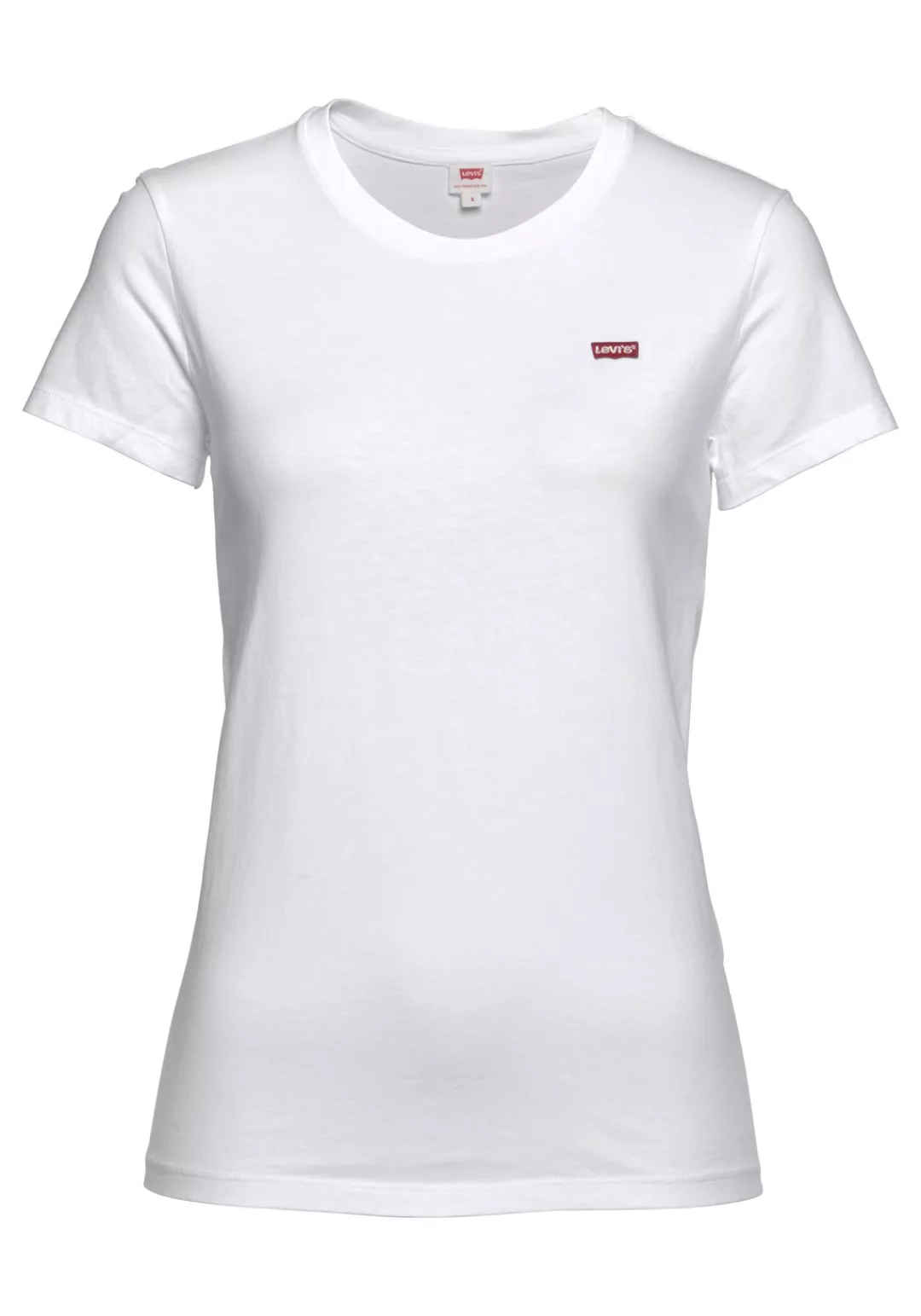 Levi´s ® The Perfect Kurzarm T-shirt XS White günstig online kaufen
