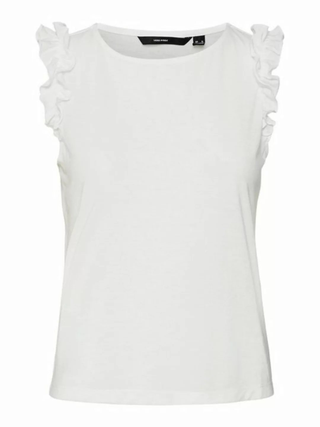 Vero Moda T-Shirt "VMSPICY SL FRILL TOP JRS" günstig online kaufen