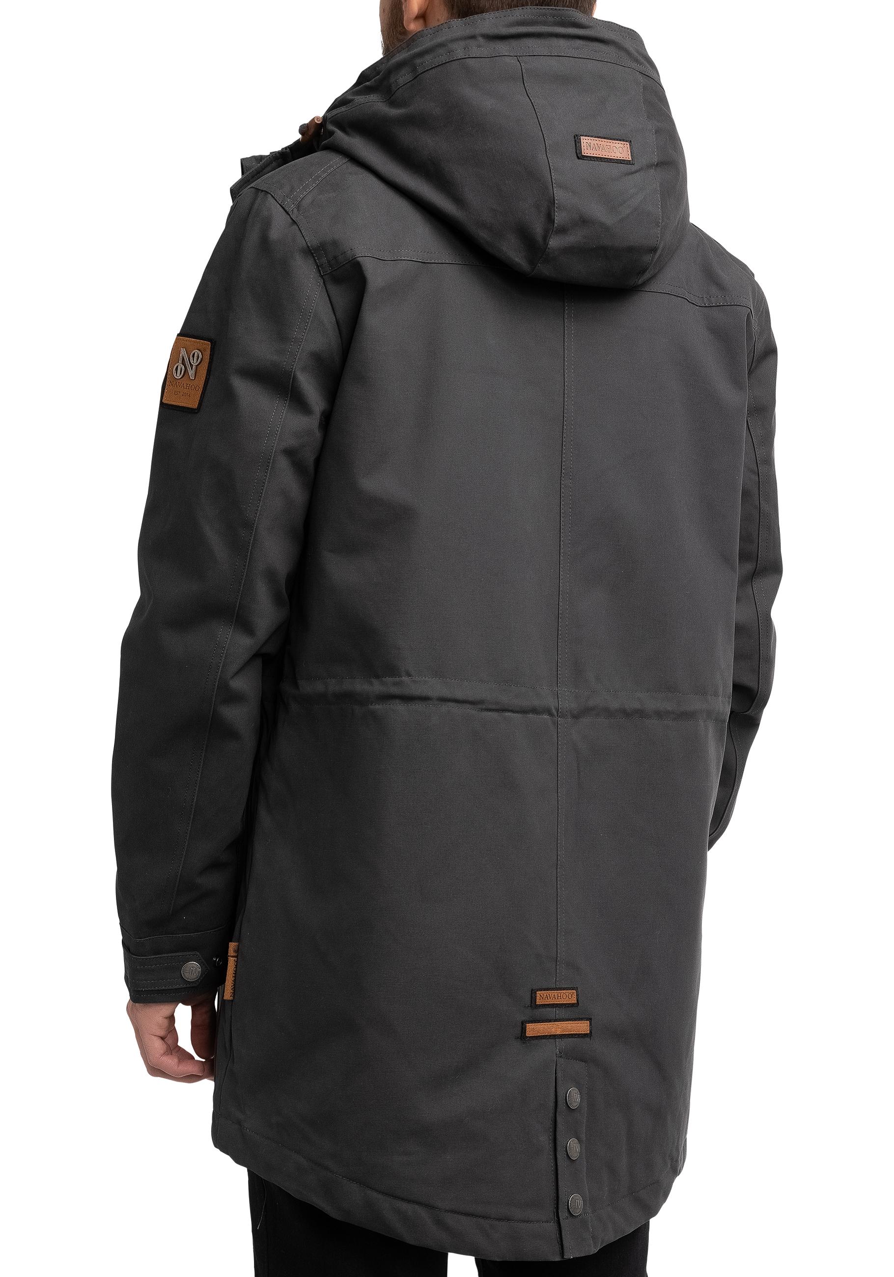 Navahoo Parka "Manaka", mit Kapuze, stylischer Herren Wintermantel mit Kapu günstig online kaufen