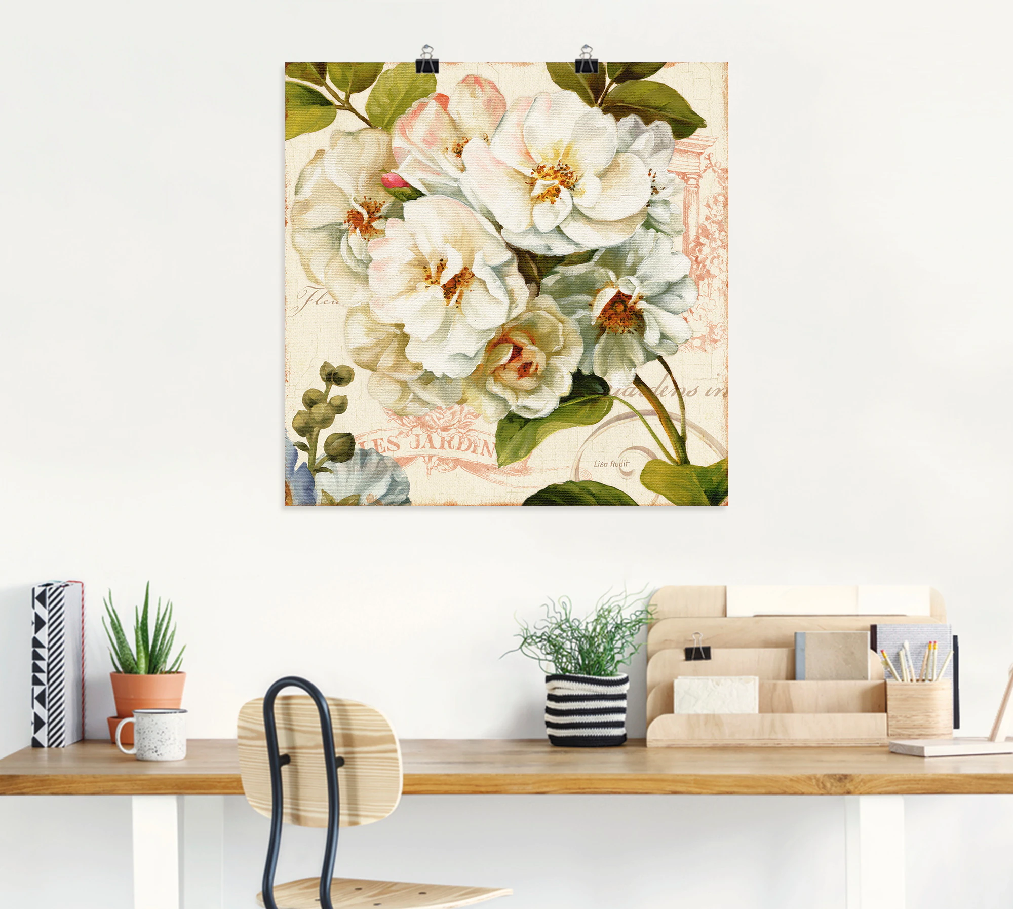 Artland Wandbild »Garten III«, Blumen, (1 St.), als Leinwandbild, Poster in günstig online kaufen