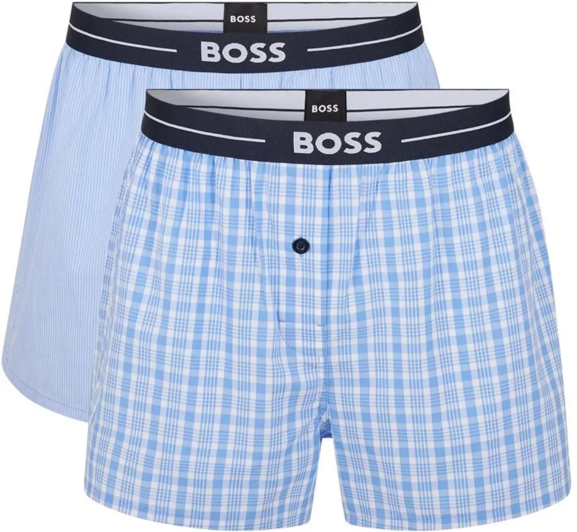 BOSS Shorts 2-Pack Blau - Größe XL günstig online kaufen