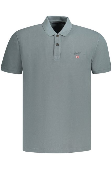 Napapijri Poloshirt Herren Poloshirt Grau – Regular Fit mit Logo & günstig online kaufen