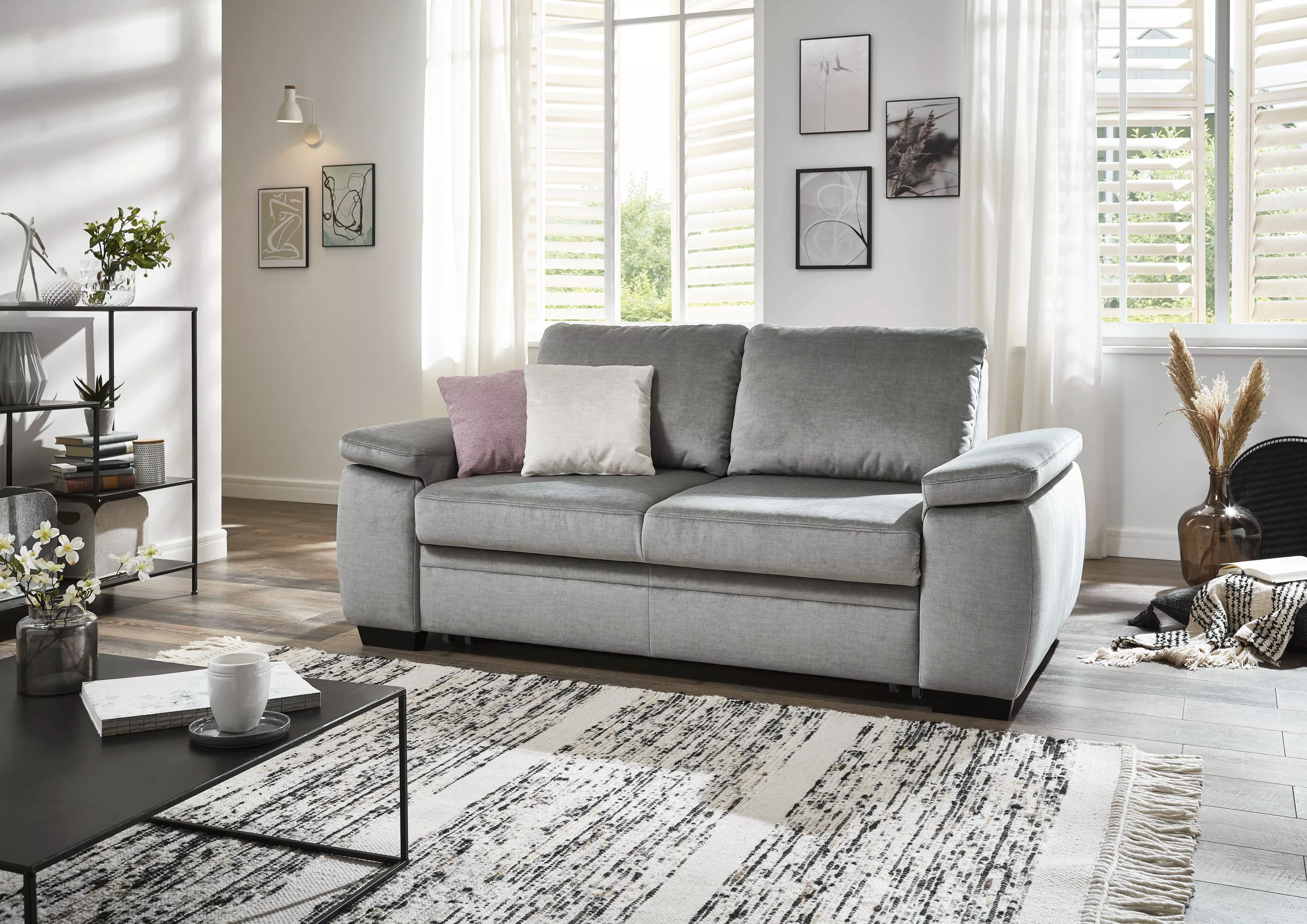 Die PlanBar Schlafsofa "MP-PD19021", mit Längsschläferfunktion 140x210 cm günstig online kaufen