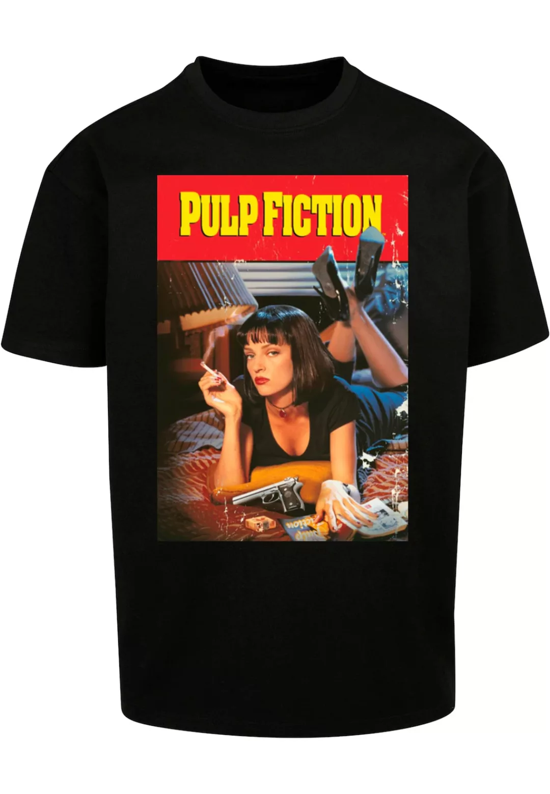 Merchcode T-Shirt "Merchcode Herren Pulp Fiction Poster Oversize Tee", (1 t günstig online kaufen