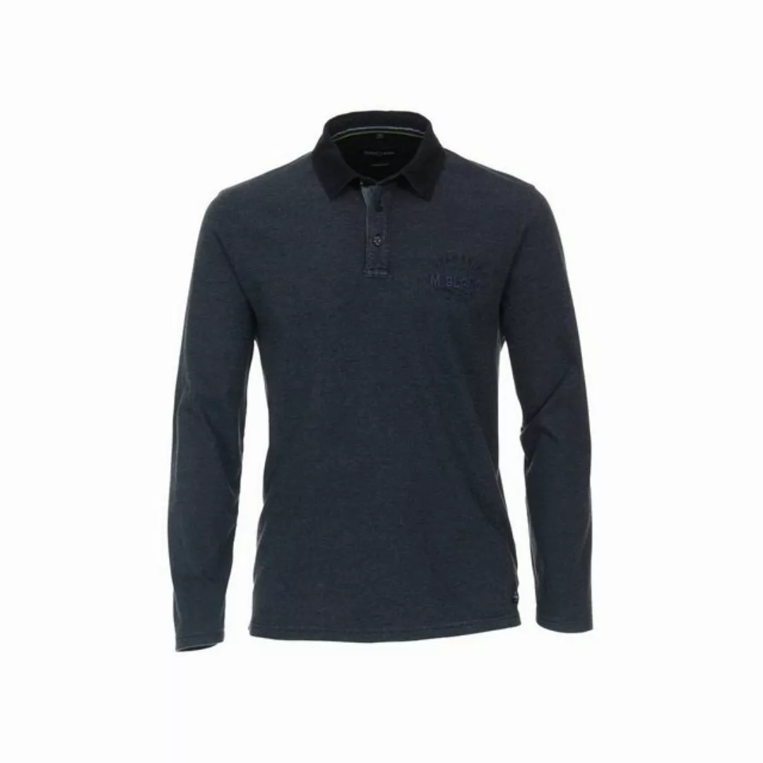 CASAMODA Poloshirt blau regular (1-tlg) günstig online kaufen