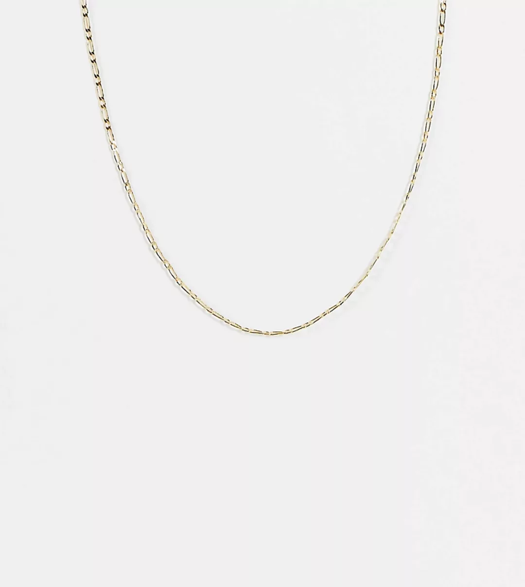 Orelia – Vergoldete Figaro-Halskette, 18 Zoll lang-Goldfarben günstig online kaufen
