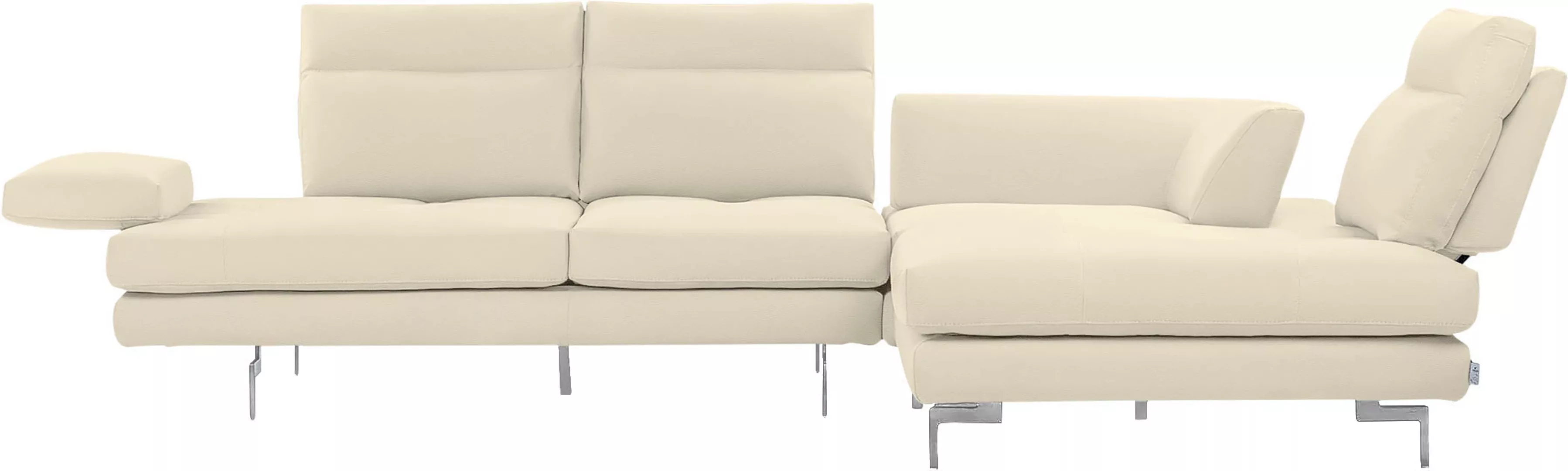 CALIA ITALIA Ecksofa "Toby Wing, L-Form, Designsofa mit sensationellem Sitz günstig online kaufen