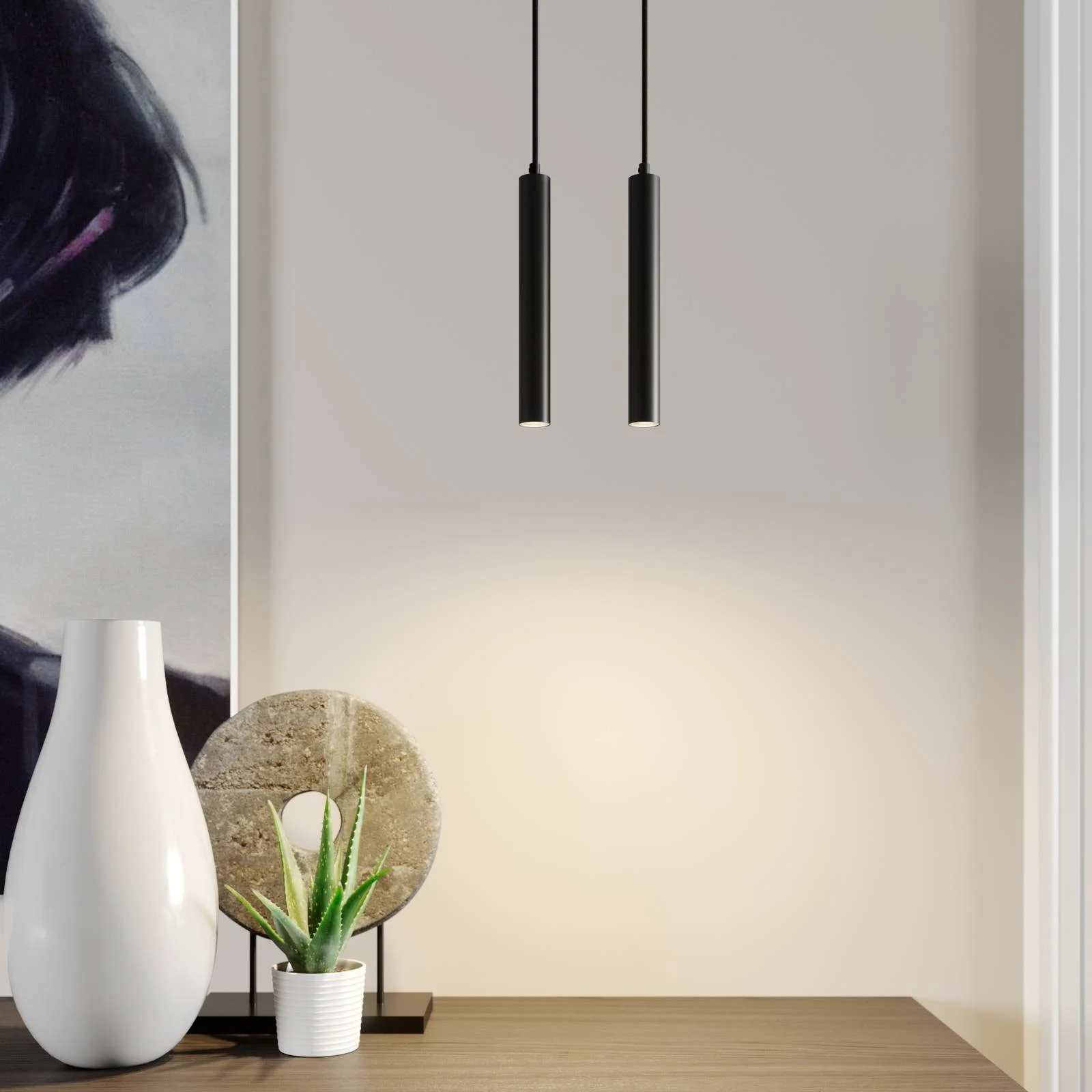 Arcchio Franka LED-Pendelleuchte, 2-flammig günstig online kaufen