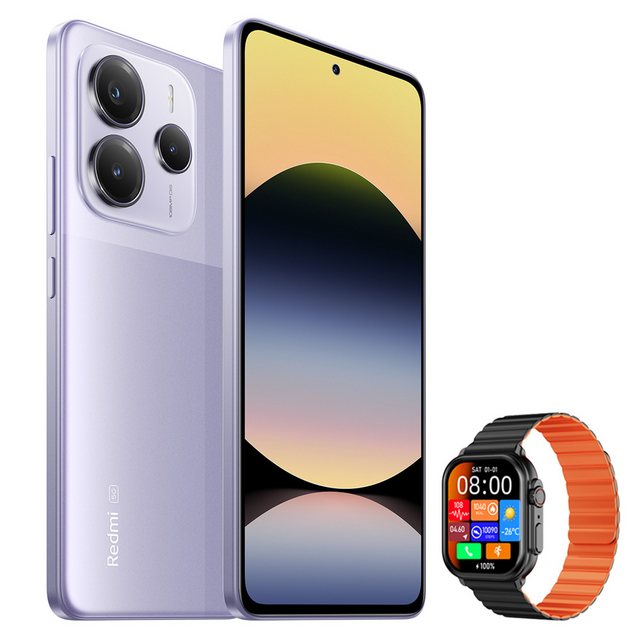 Xiaomi Redmi Note 14 5G 8+256 Smartphone & Smartwatch Handy (6.67 Zoll, 108 günstig online kaufen