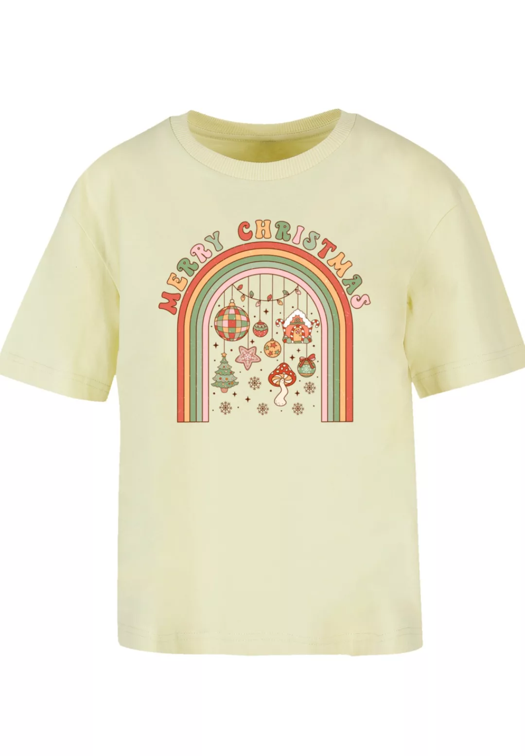 F4NT4STIC T-Shirt "Stay Merry And Bright Hippie Santa", Premium Qualität, W günstig online kaufen