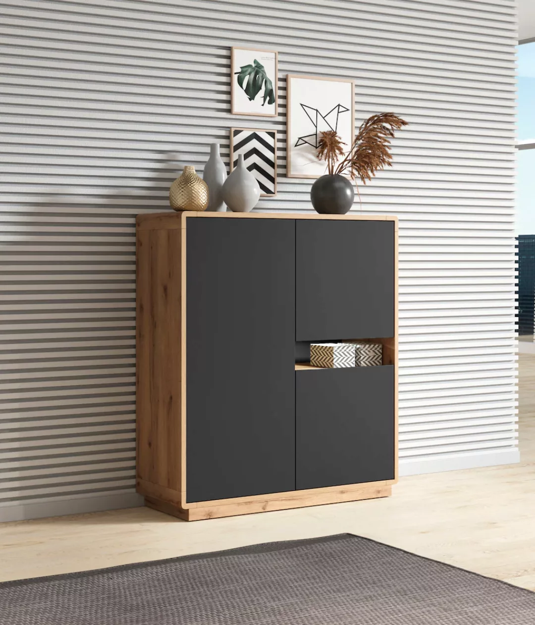 INOSIGN Highboard "ASTON", Breite 121 cm. günstig online kaufen