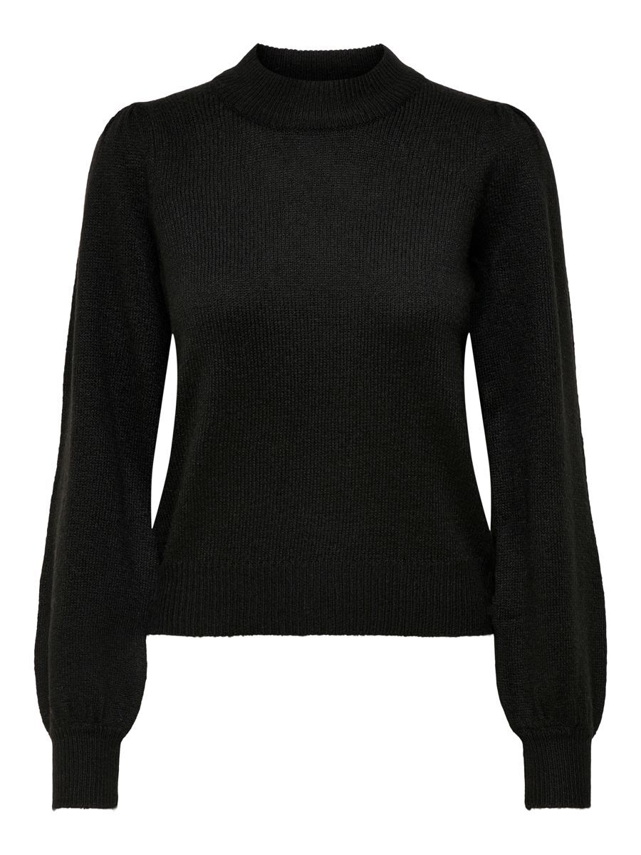 ONLY Gestrickter Pullover Damen Schwarz günstig online kaufen