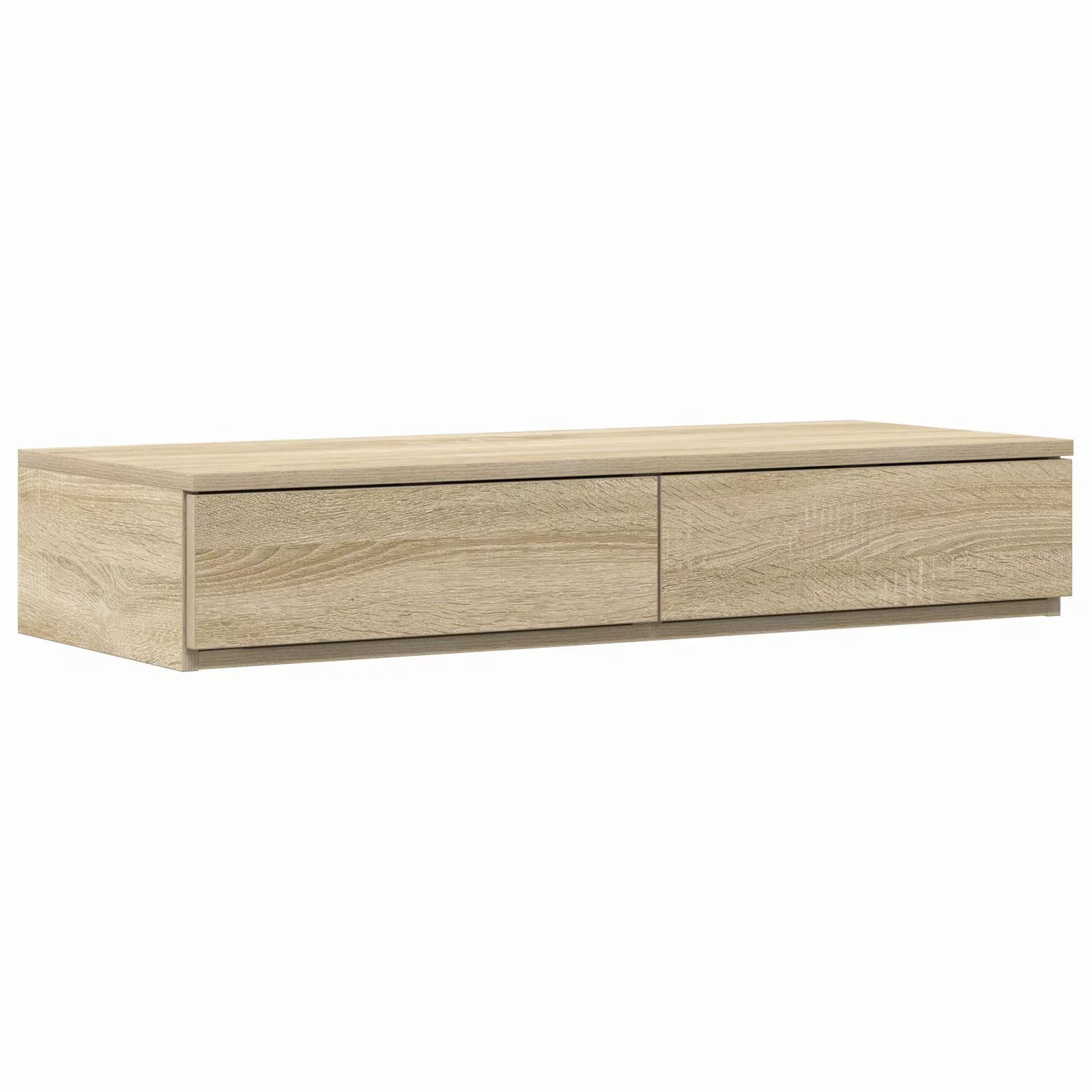 vidaXL Nachttisch Bett-Schubladen Sonoma Eiche 90x36,5x16,5 günstig online kaufen