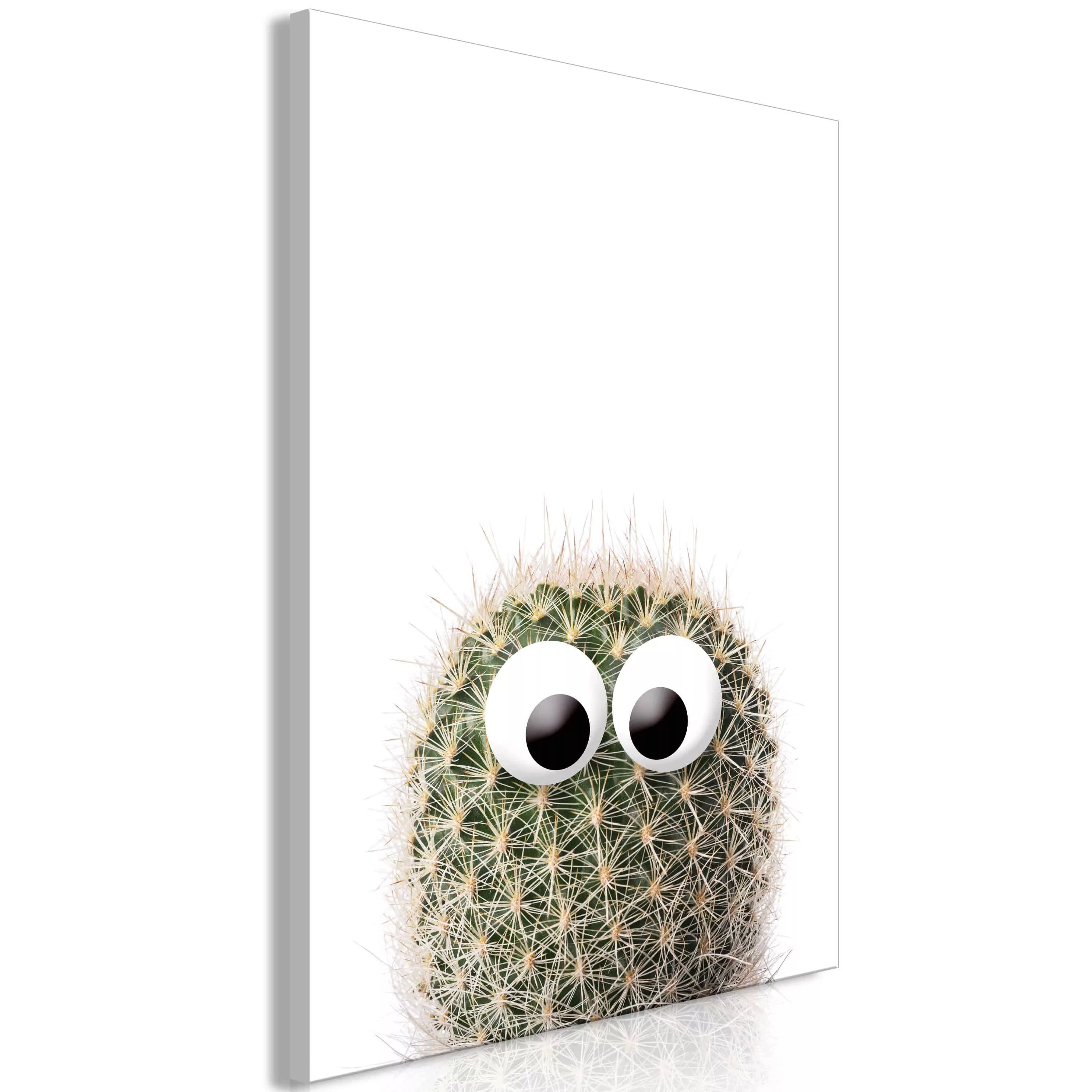 Wandbild - Cactus With Eyes (1 Part) Vertical günstig online kaufen