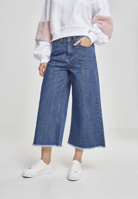 URBAN CLASSICS Bequeme Jeans "Damen Ladies Denim Culotte", (1 tlg.) günstig online kaufen