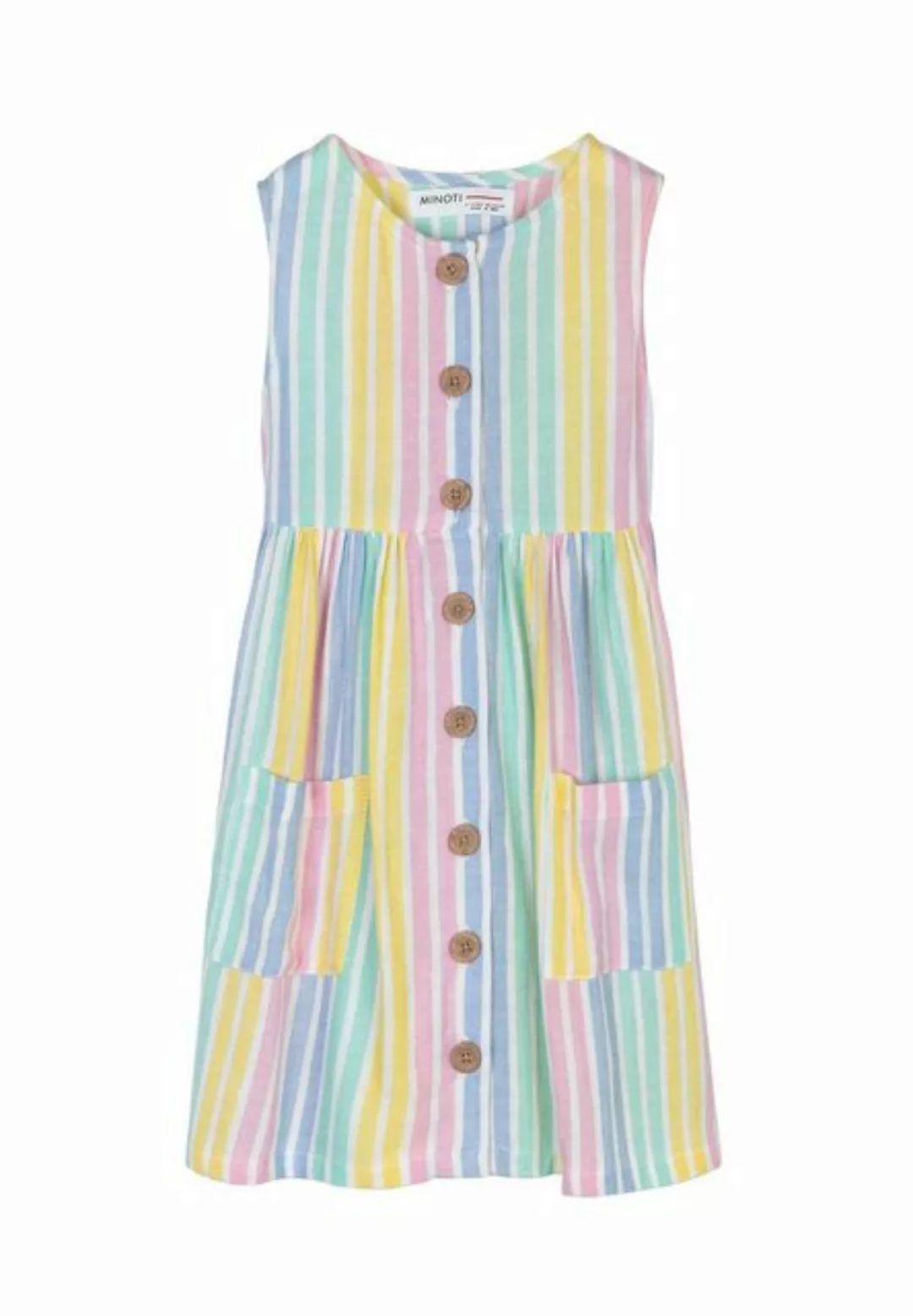 MINOTI Sommerkleid Kleid mit kurzen Ärmeln (1y-8y) günstig online kaufen