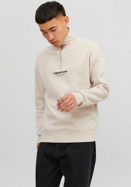 Jack & Jones Sweatshirt JORVESTERBRO SWEAT QUARTER ZIP HN NOOS günstig online kaufen